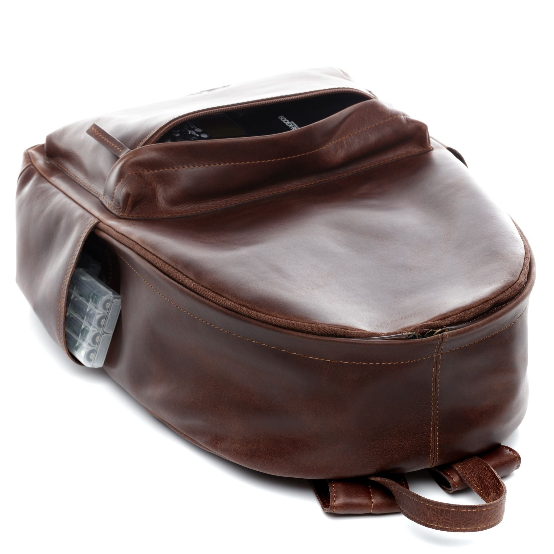 SID & VAIN Rucksack Leder-xl ARCHIE braun-cognac 20111