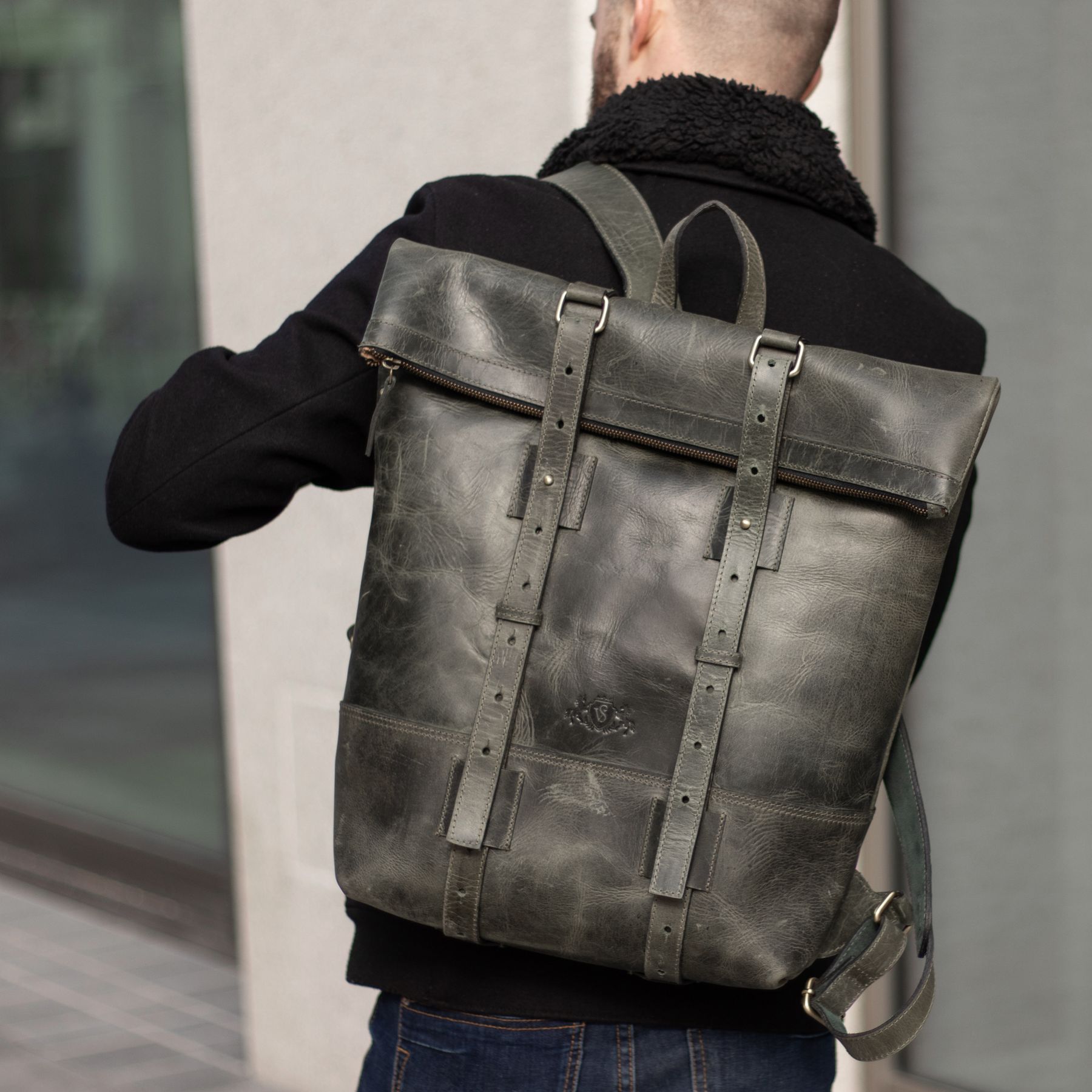 SID & VAIN Rucksack Leder CHAZ 29163