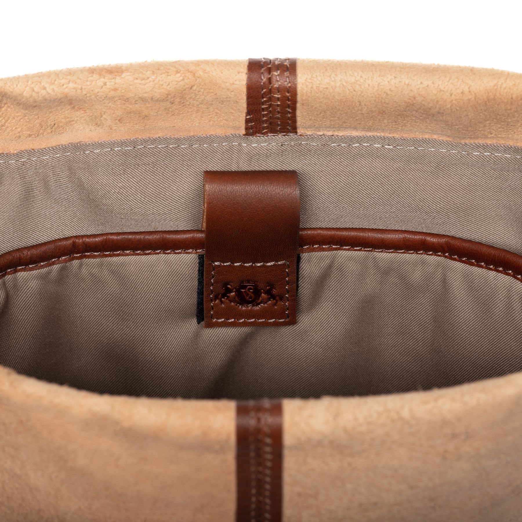 SID & VAIN Rucksack Leder XXL CLAY chestnut 34707