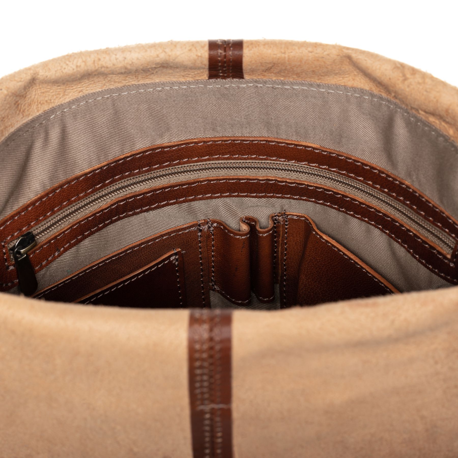 SID & VAIN Rucksack Leder XXL CLAY chestnut 34704