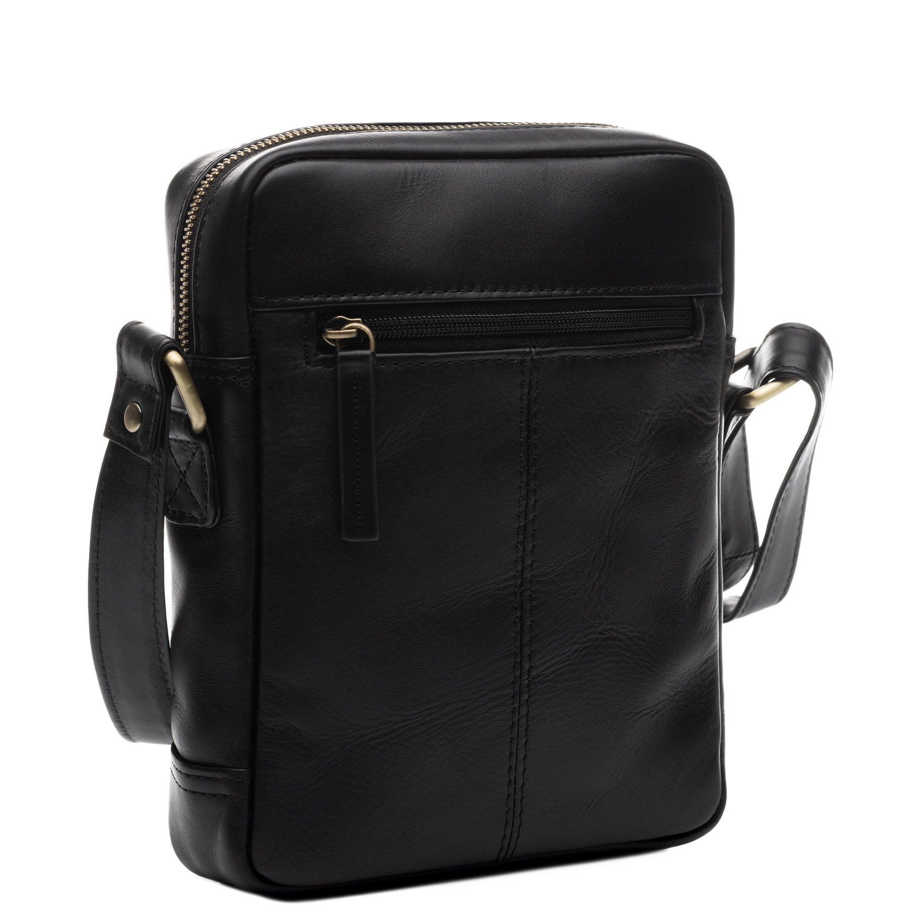 SID & VAIN Umhängetasche Leder DUBLIN braun oder schwarz 39000