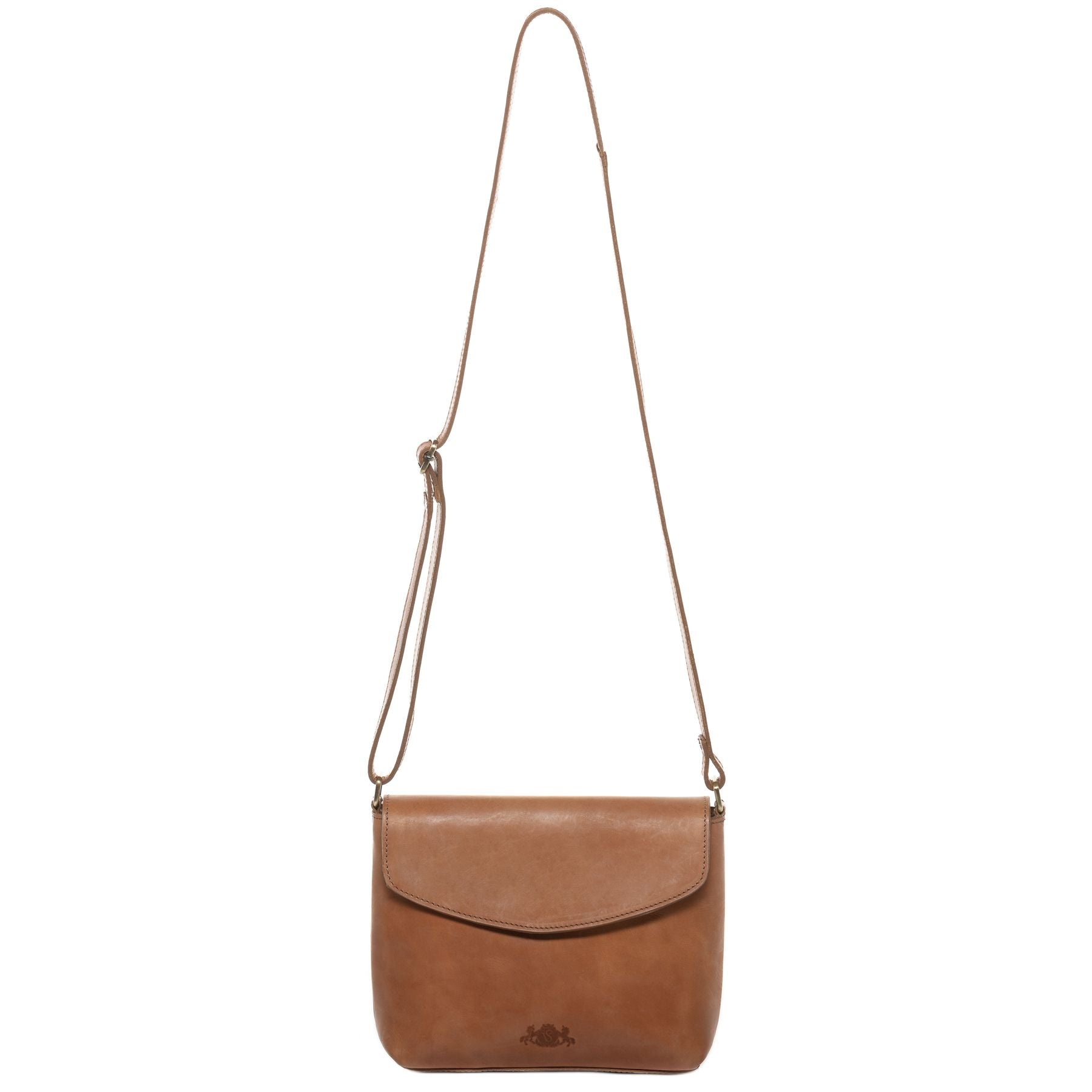 SID & VAIN Schultertasche Leder & Umhängetasche Leder ELYSA natural-light-tan 34591
