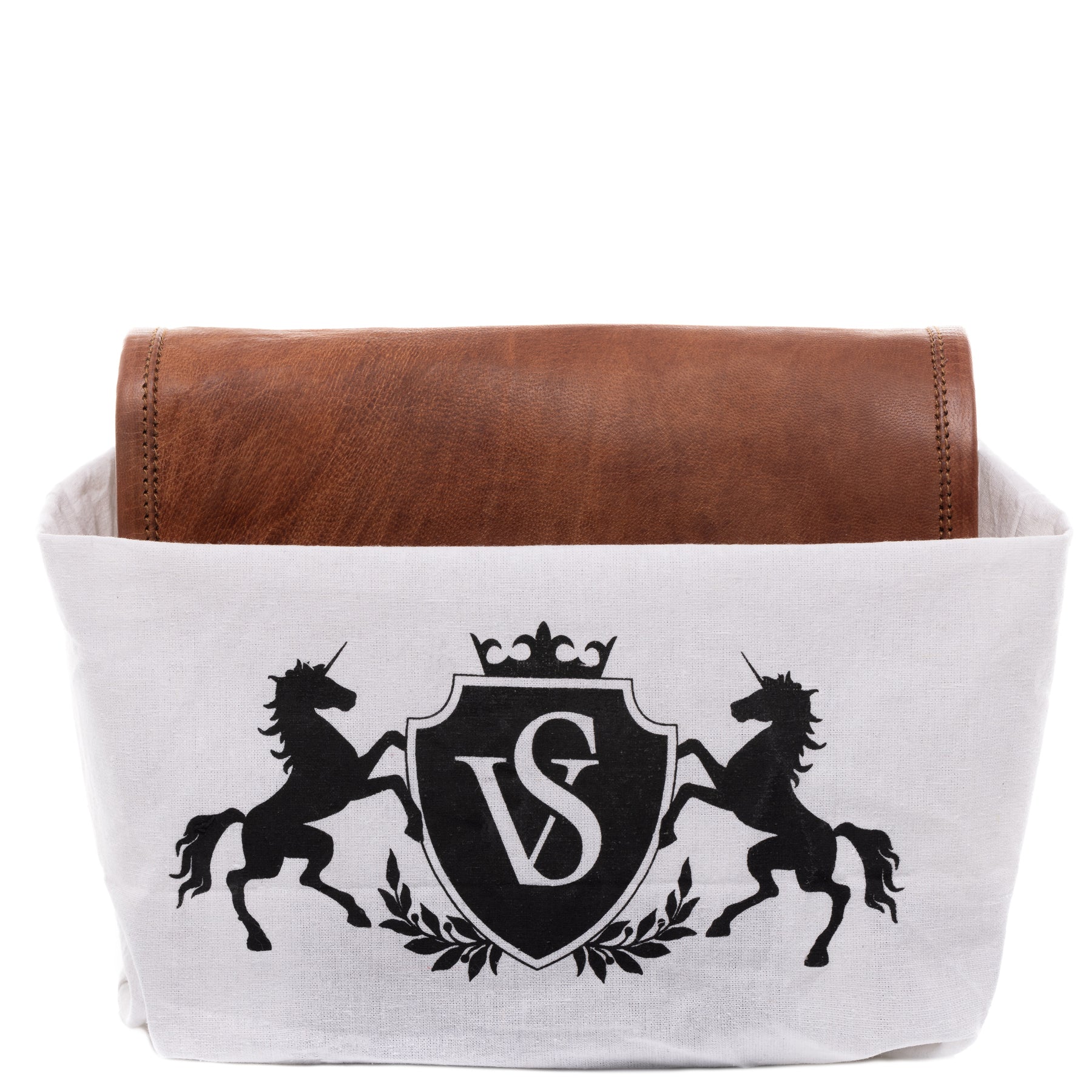 SID & VAIN Schultertasche Leder HAZEL braun Umhängetasche 43854