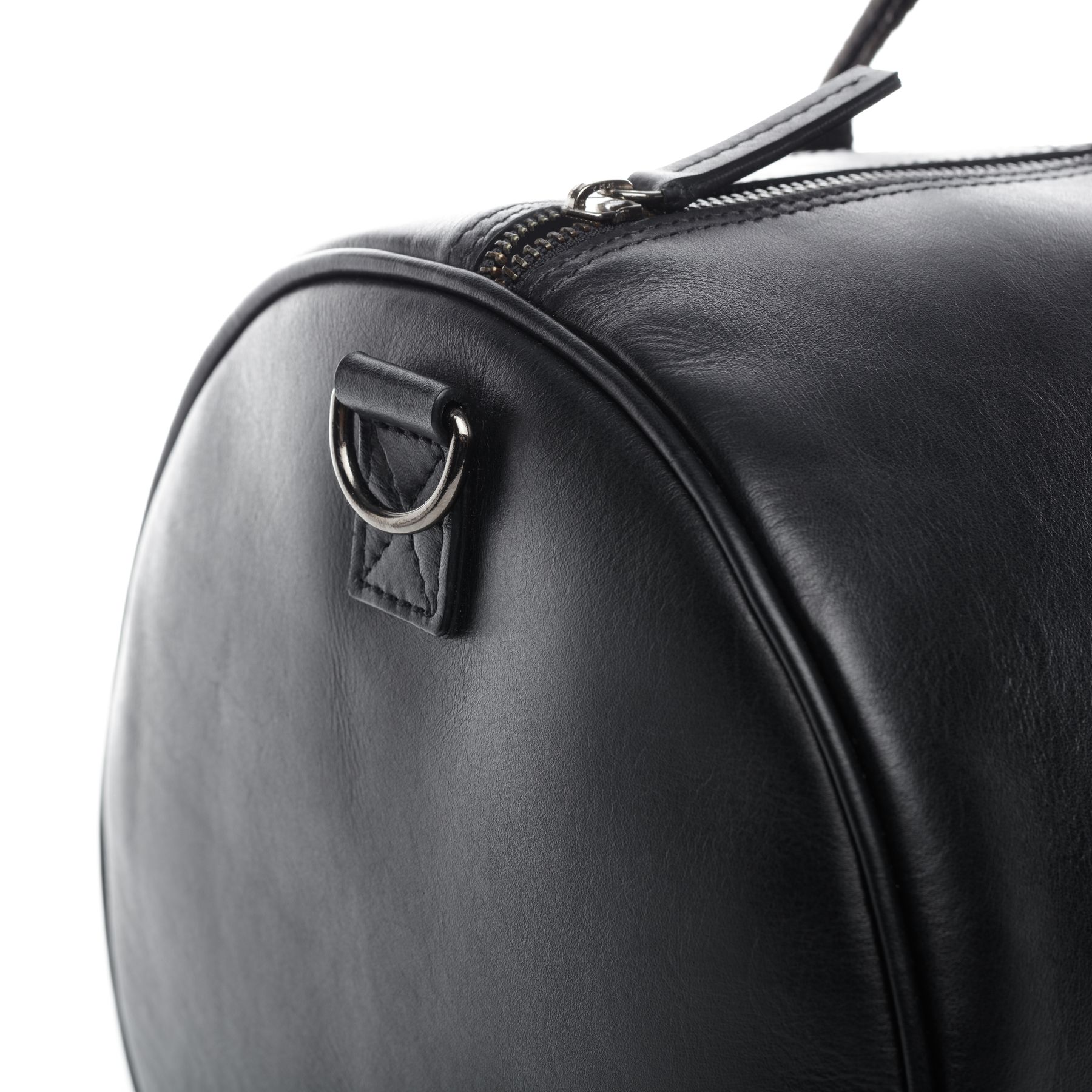 FEYNSINN BERLIN Sporttasche Leder FINLAY schwarz 19868