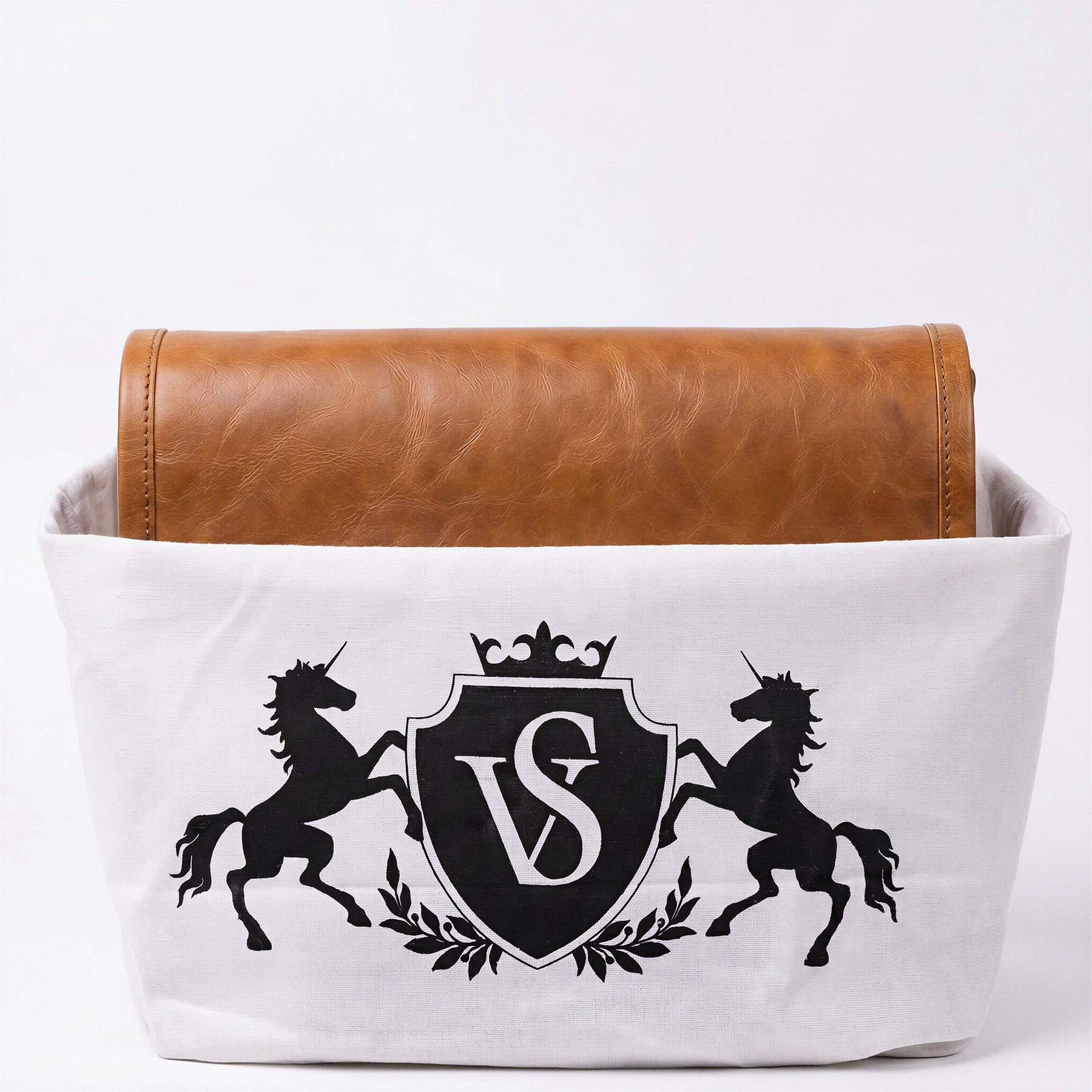 Schultertasche Ziegenleder Dustbag