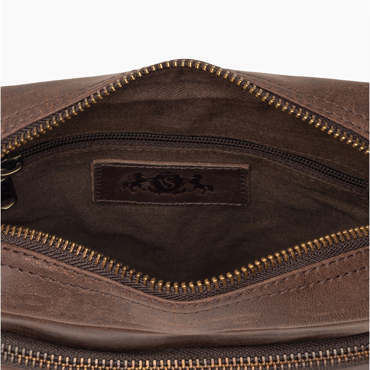 SID & VAIN Umhängetasche echt Leder Schultertasche Damen Herren Crossbody bag Ledertasche CLARK klein 50338