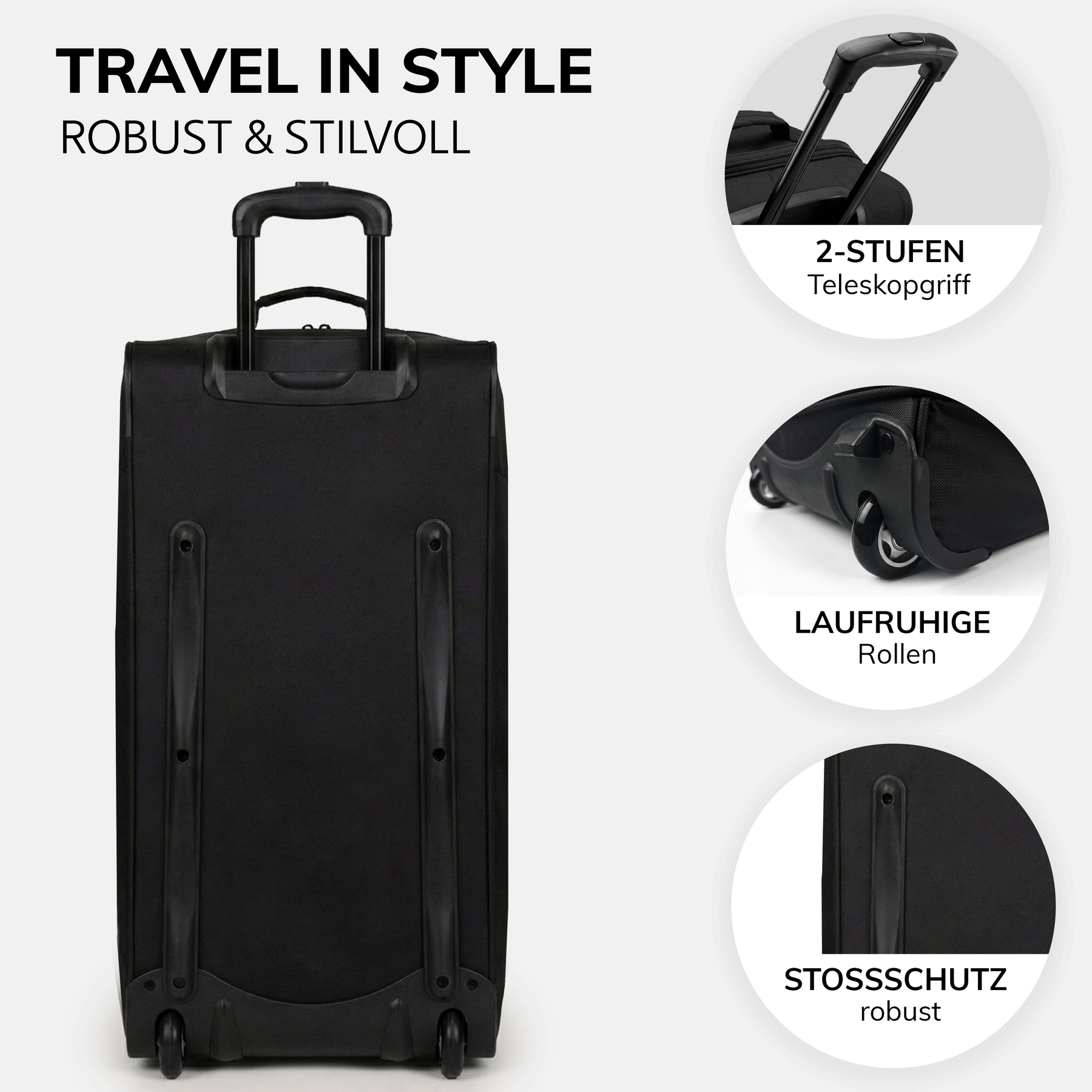 Reisetasche mit Rollen PARIS