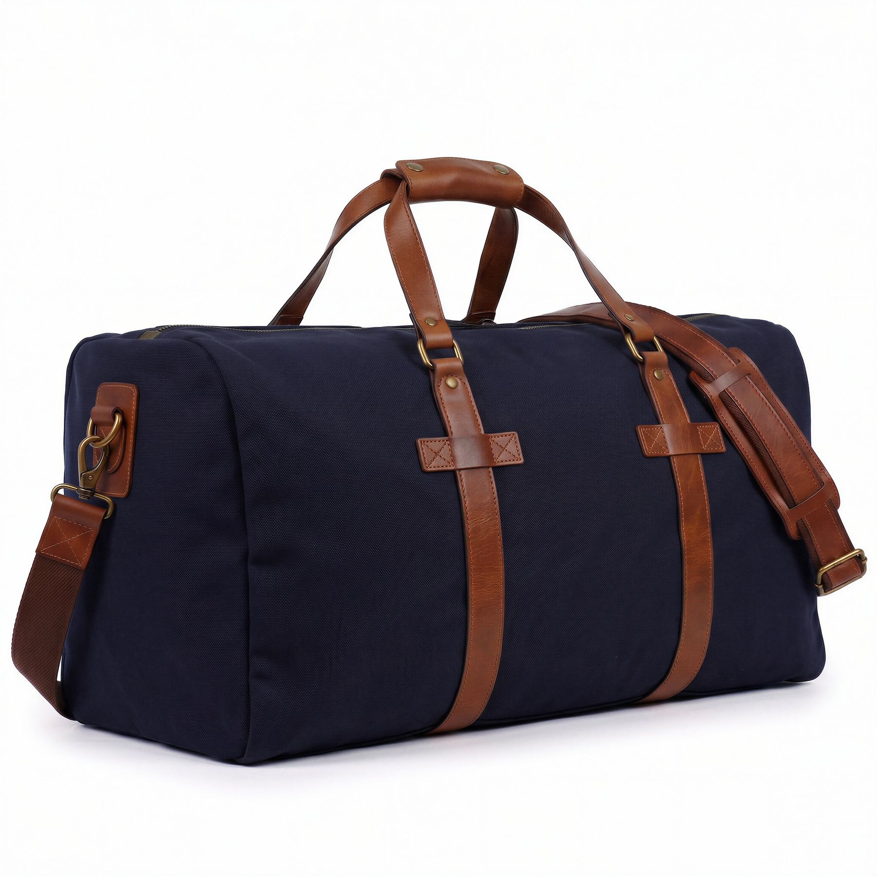 braun men's travel grooming bag with canvas handle SID & VAIN XL CHASE blue sports bag Color:Hot Crackle* How to Choose the tag__sale_30% OFF This classy bag comes