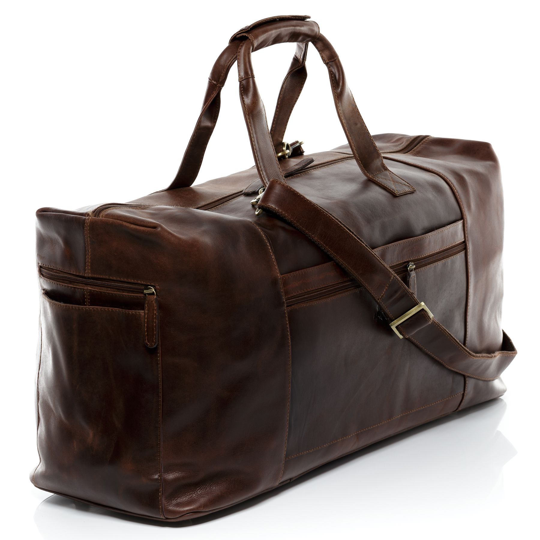 SID & VAIN Reisetasche groß Leder XXL BRISTOL 26851