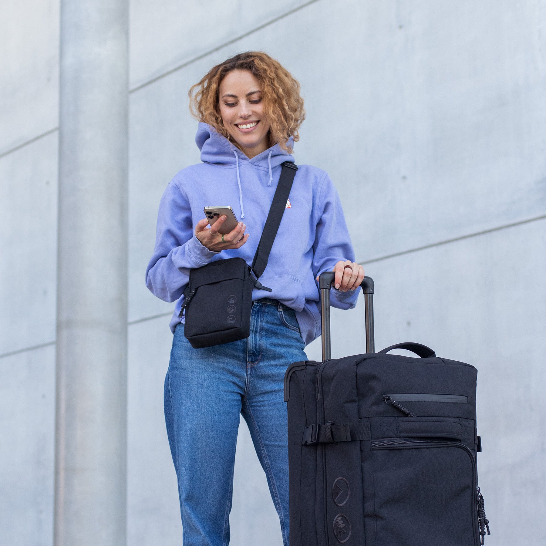 SOA-postbag SONS OF ALOHA RPET BLACK BEACH black beach 38846