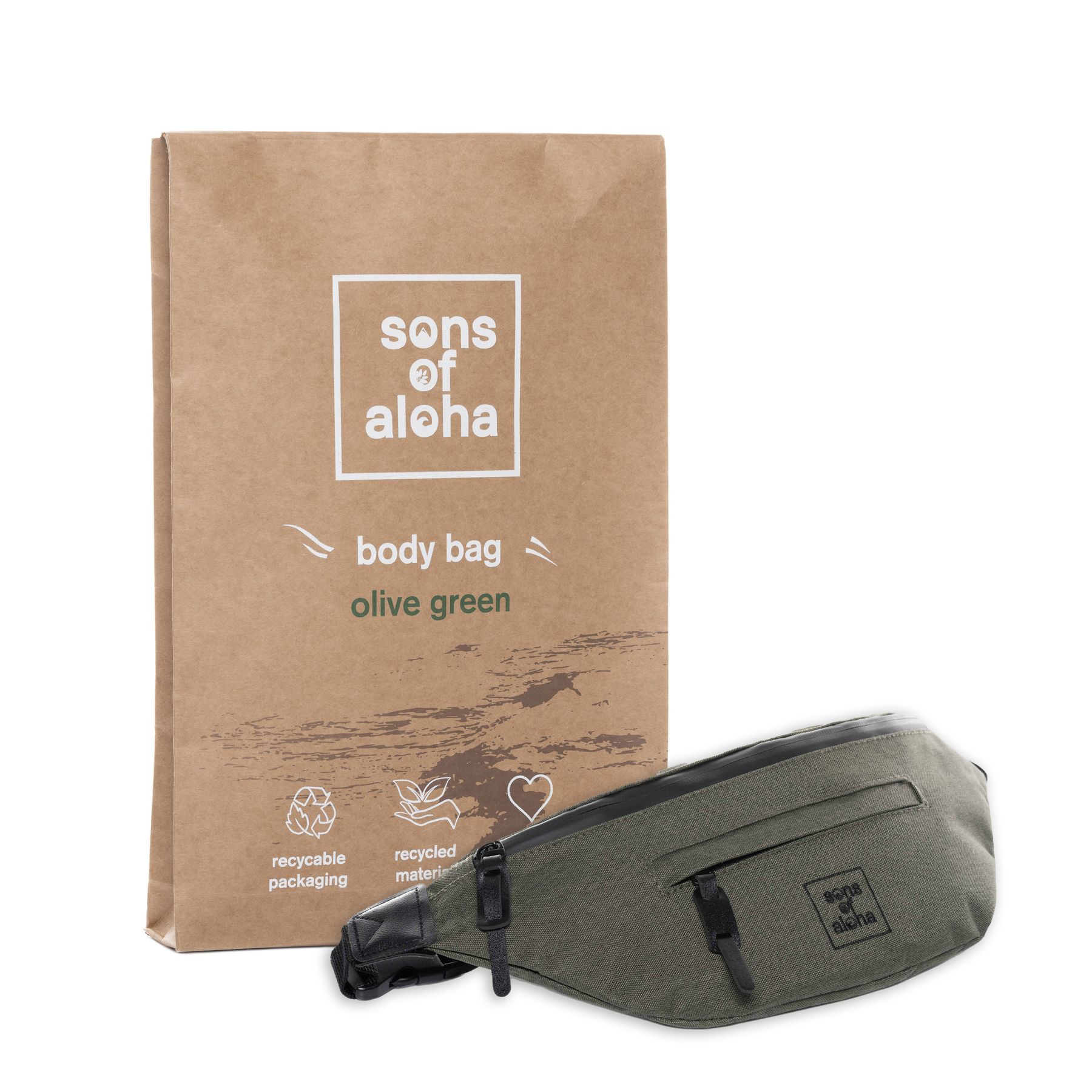 Hip Bag Fanny SONS OF ALOHA RPET KANE parent 35870