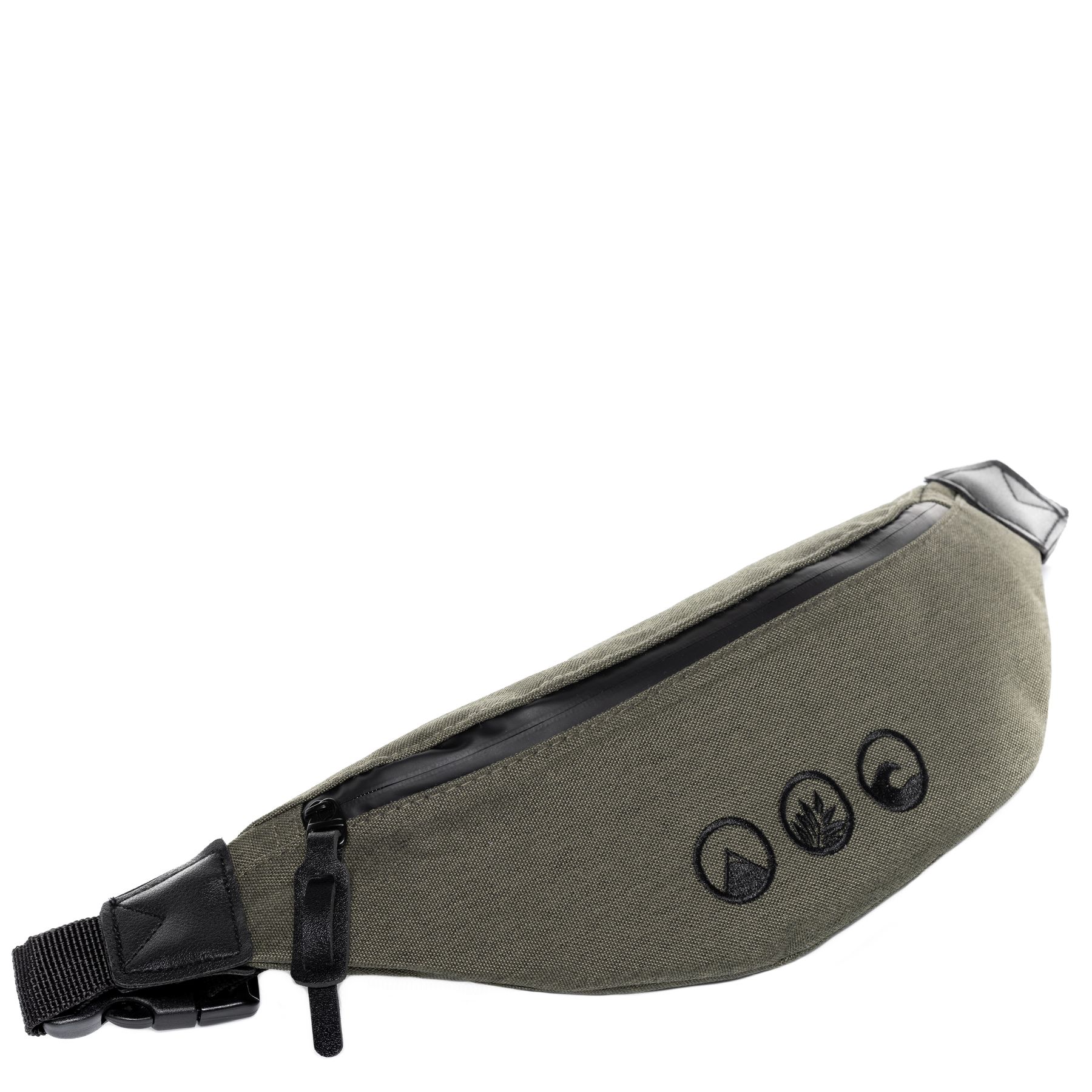 SONS OF ALOHA Bauchtasche Alani in olivgrün, blau, grau Fanny Pack