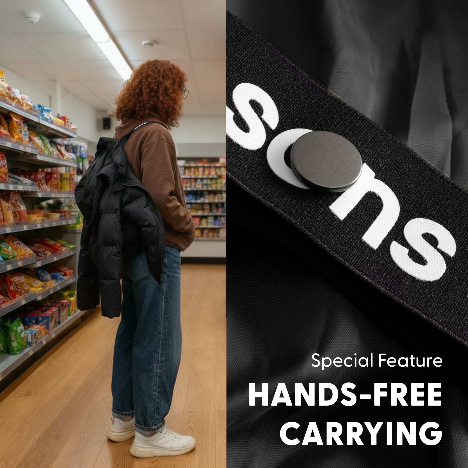 Down jacket with hood KAILANI Puffer Jacket