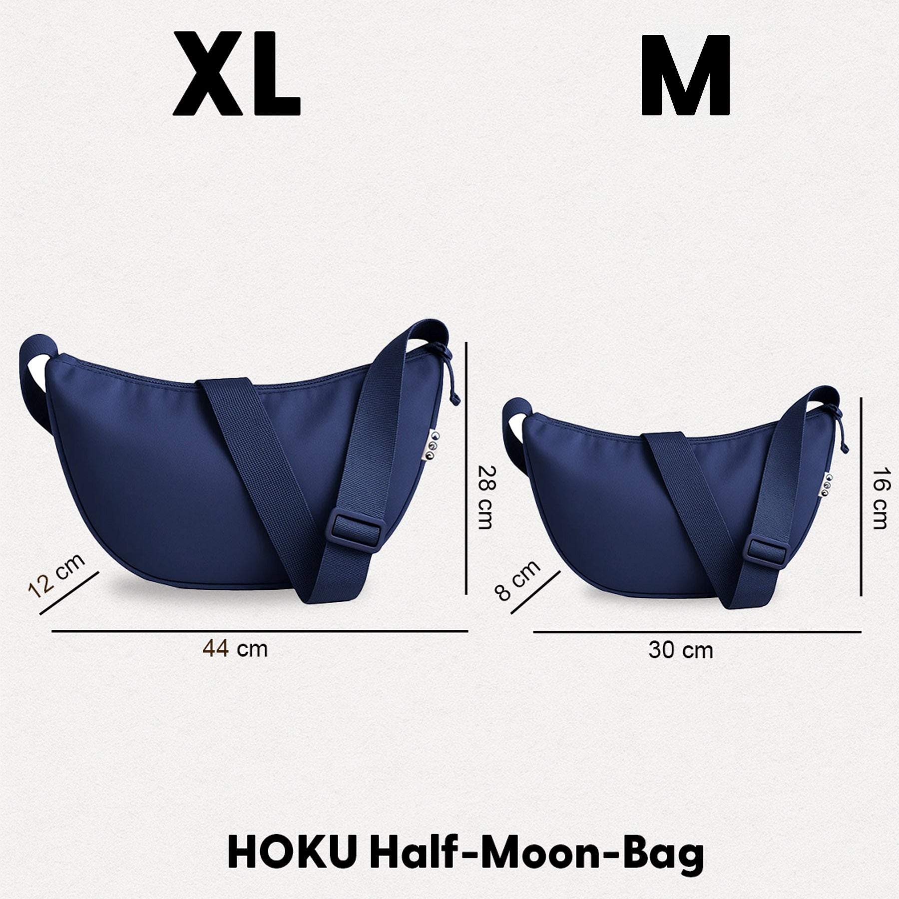 SONS OF ALOHA Half Moon Bag schwarz beige blau Umhängetasche 50263