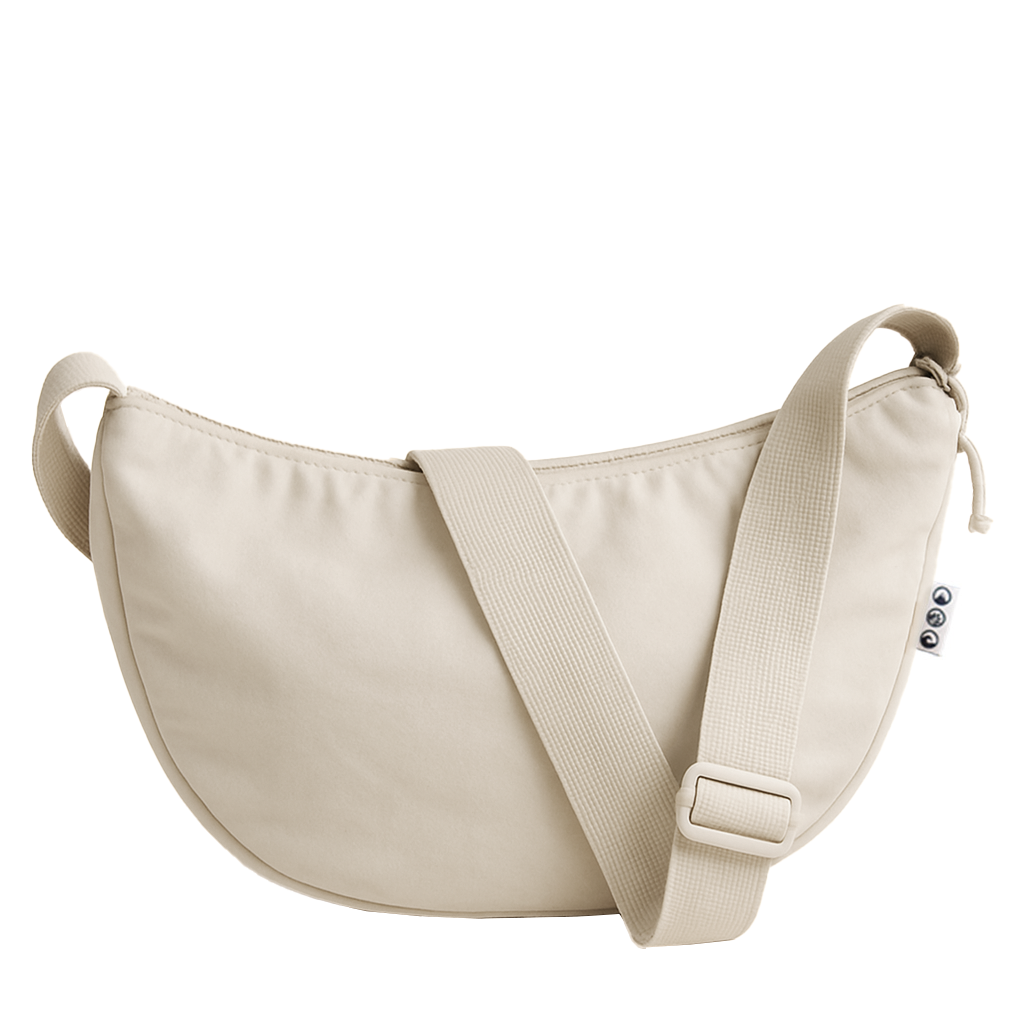 Produktbild frontal Moon Bag beige