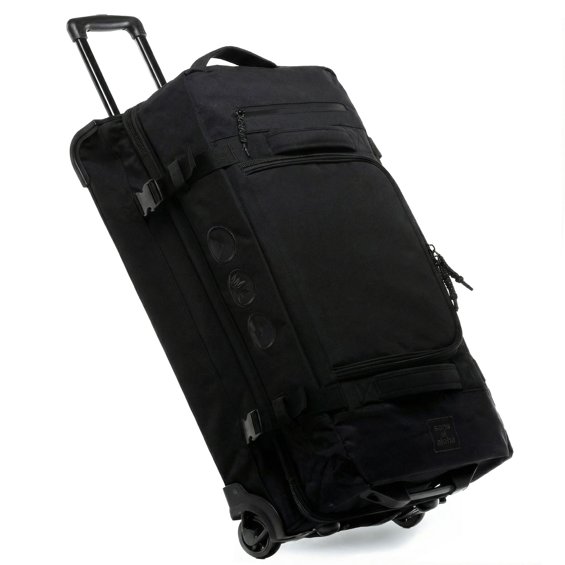 SONS OF ALOHA Sac de voyage à 2 roulettes 140 L KANE Sac de voyage à roulettes noir Bagages 120 L