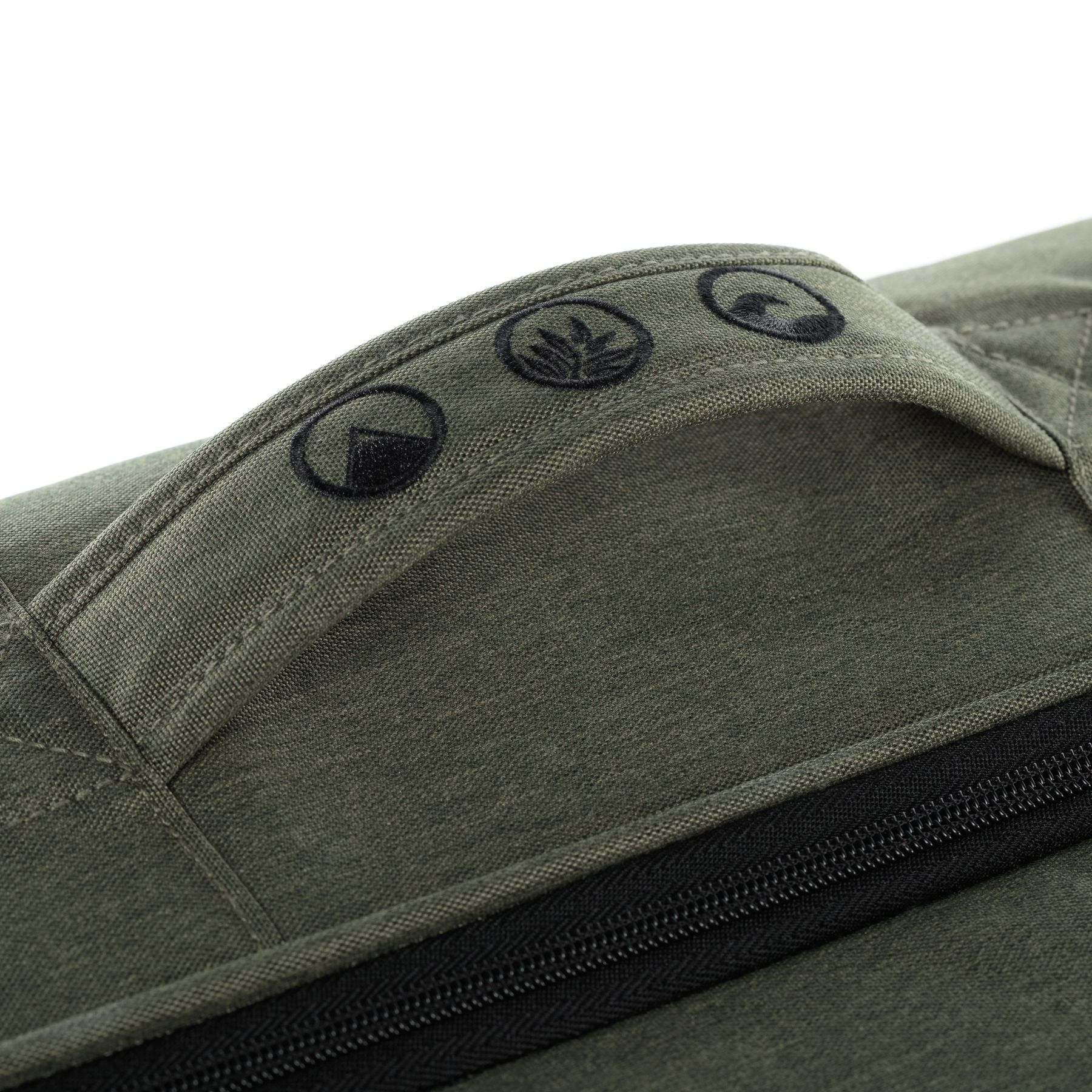 Reisetasche mit 2 Rollen KANE Duffel-Trolley Rollkoffer olive 11