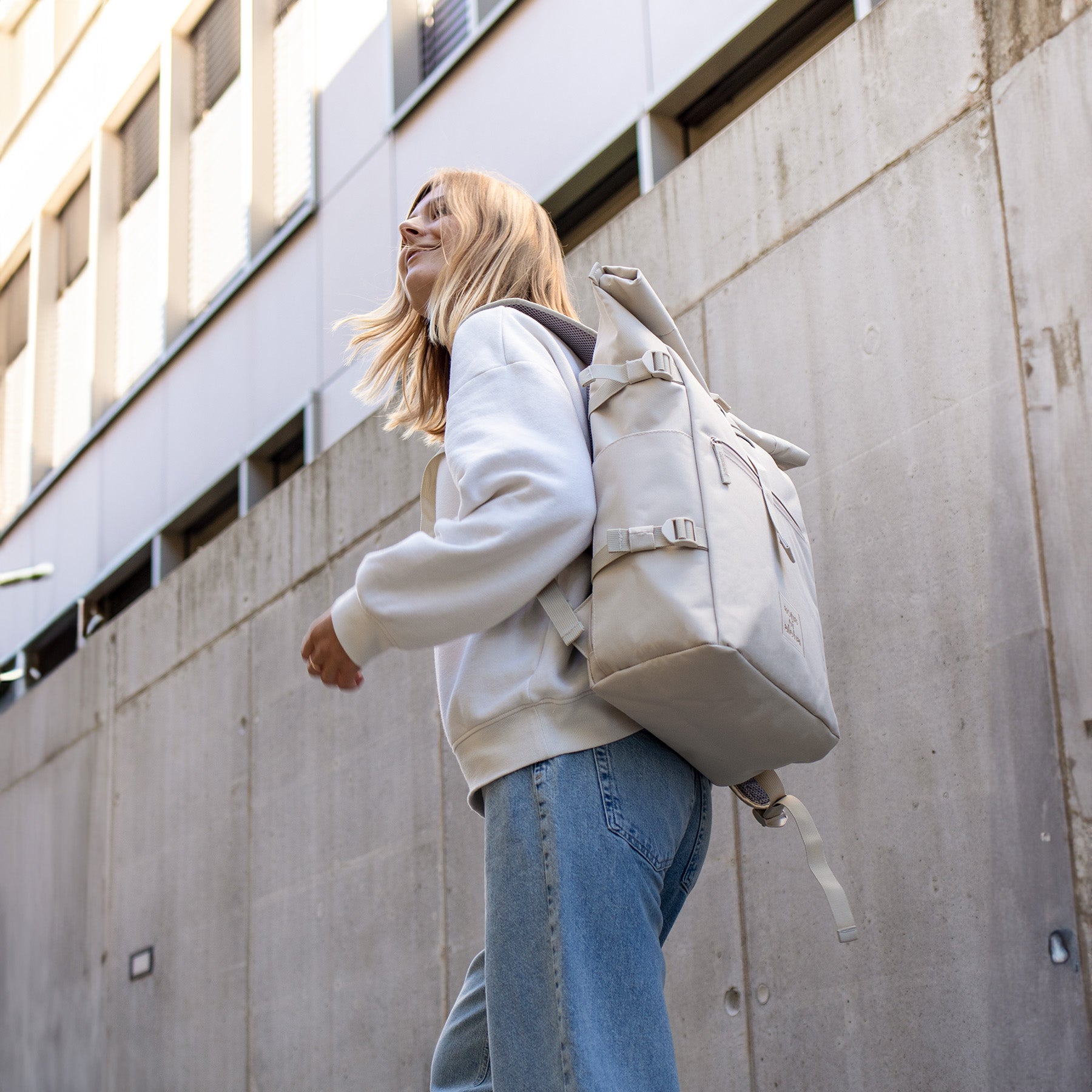 Rolltop Rucksack KANE 15" Laptopfach nachhaltiges Material 42728