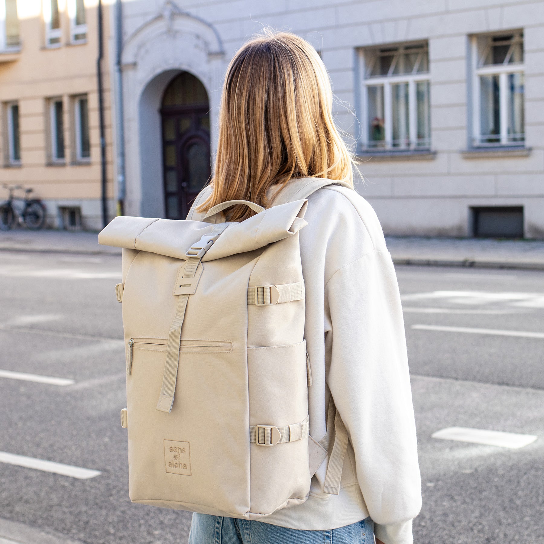 Rolltop Rucksack KANE 15" Laptopfach nachhaltiges Material 42727