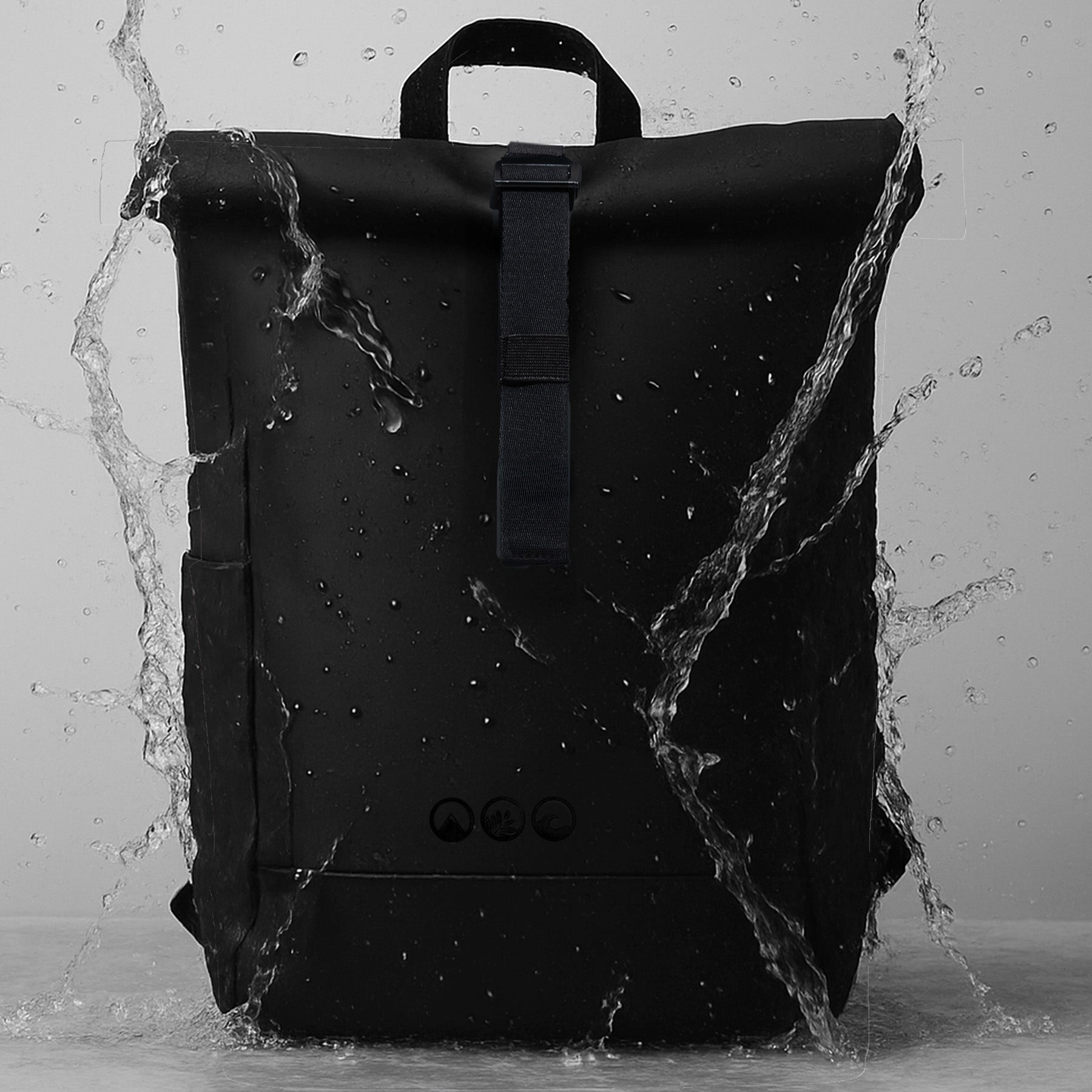 SONS OF ALOHA Rucksack HOLU 15" Laptopfach Ice-Blue Olivgrün Schwarz 49453