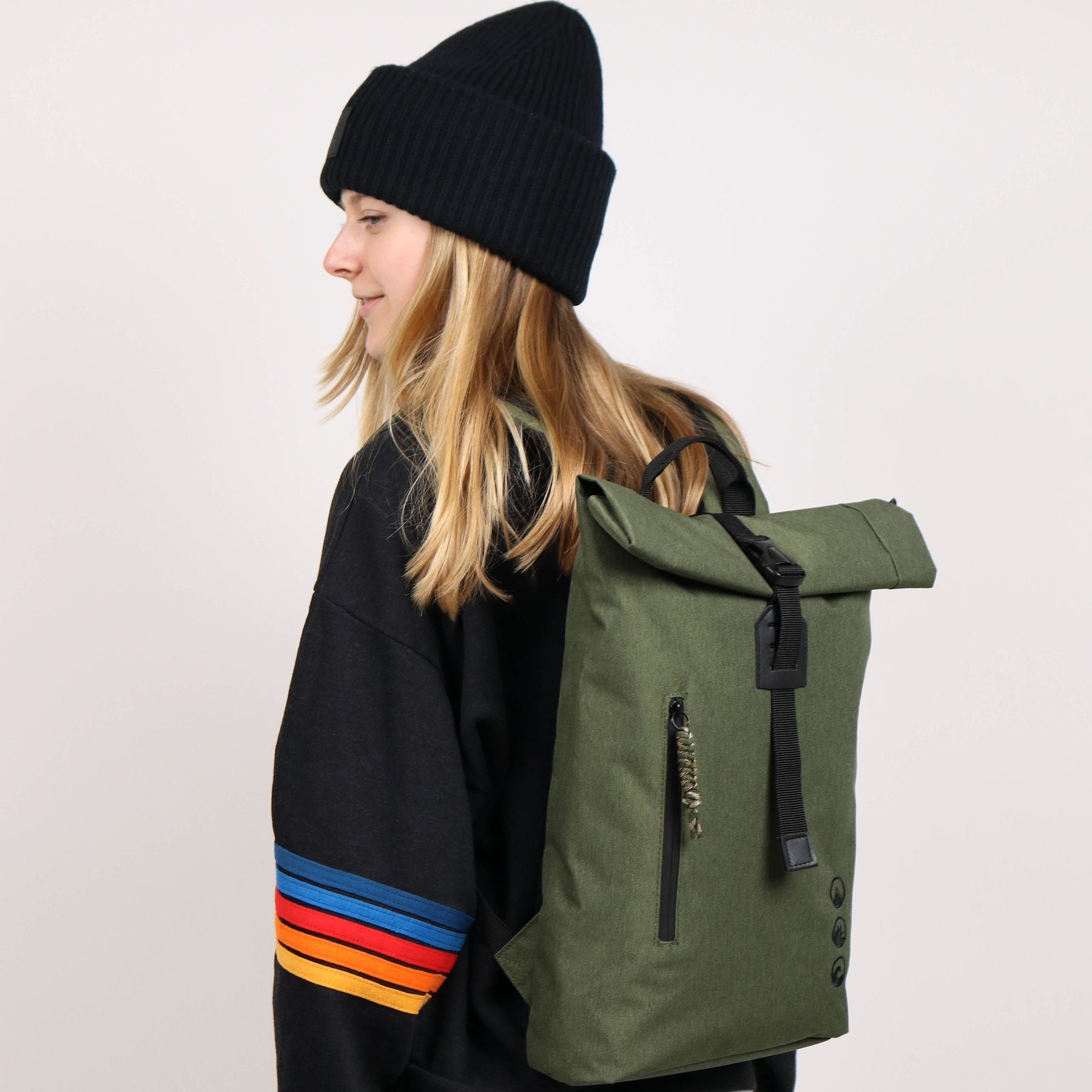 SONS OF ALOHA Rolltop Rucksack Damen schmal & klein ALANI 37650