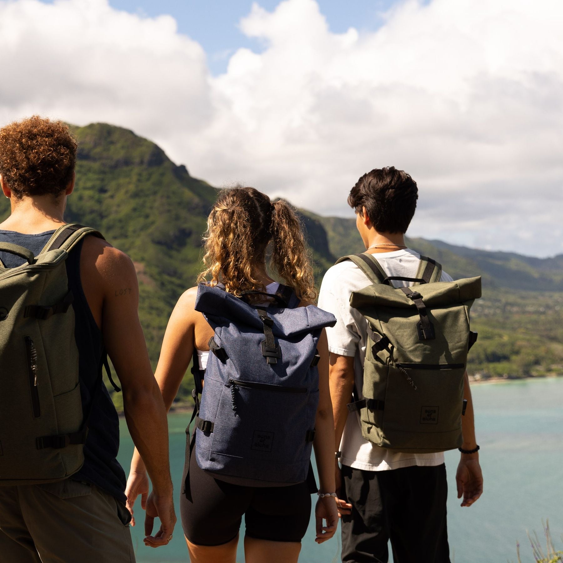 Rucksack backpack RollTop SONS OF ALOHA RPET KANE parent 33211