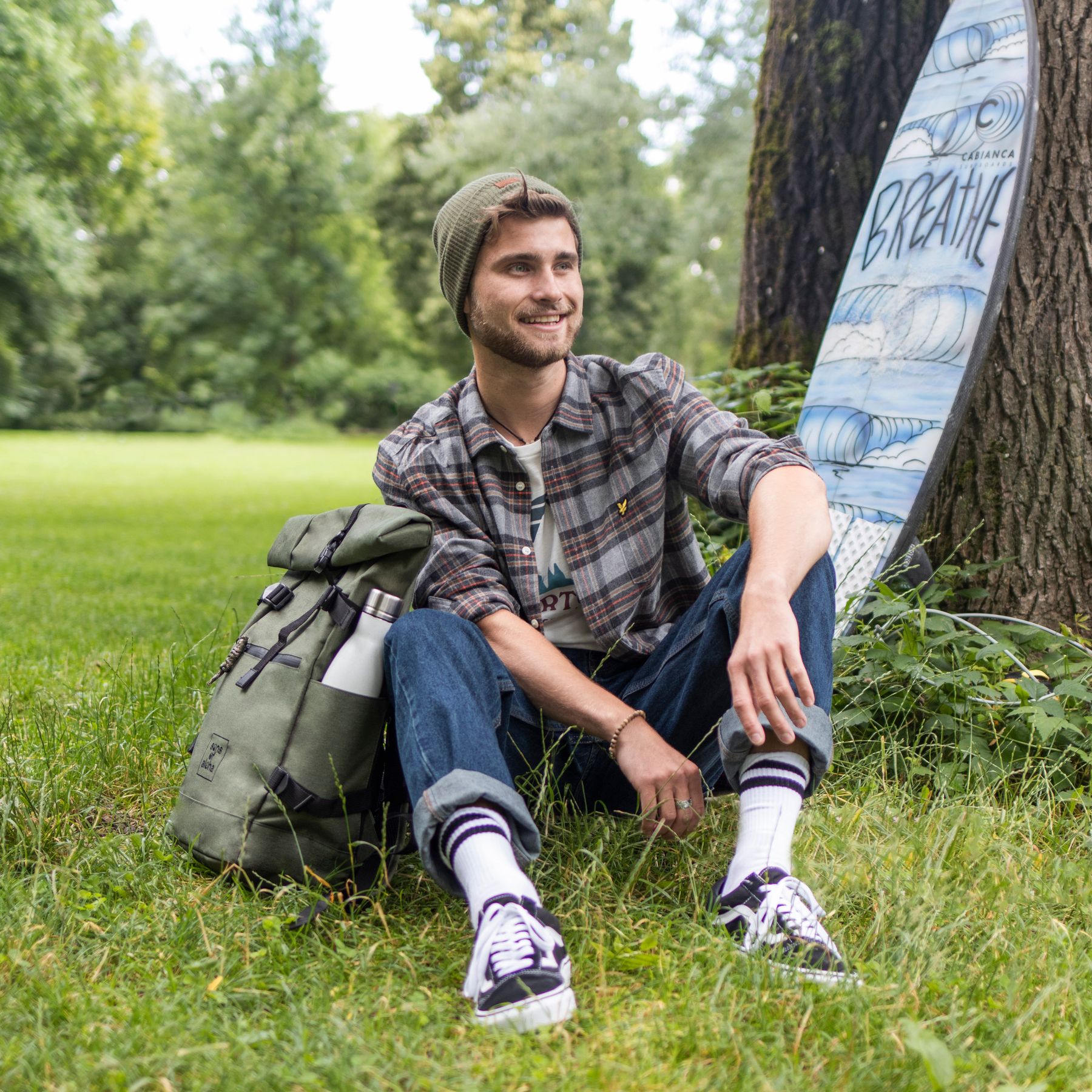 Rucksack backpack RollTop SONS OF ALOHA RPET KANE parent 33102