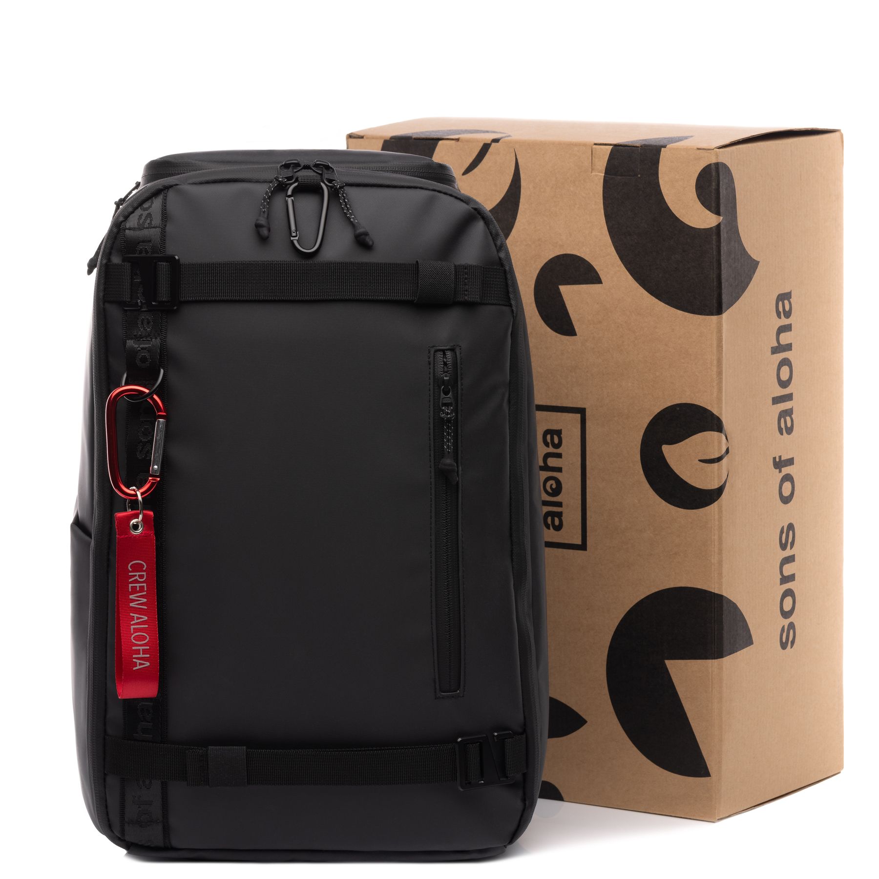 SONS OF ALOHA Rucksack schwarz Kane Skate-Backpack 26