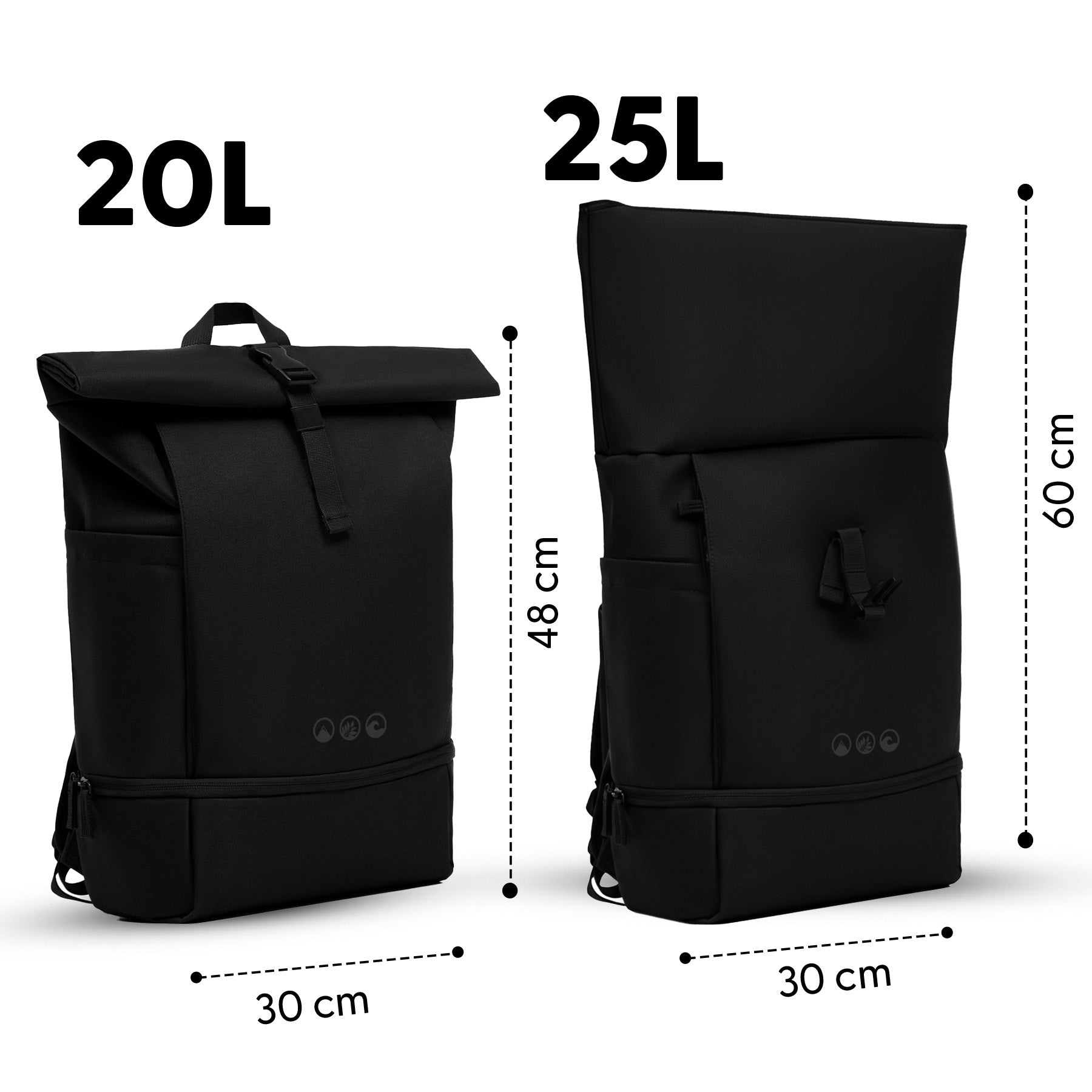 XL Rolltop Rugzak NALU 15"