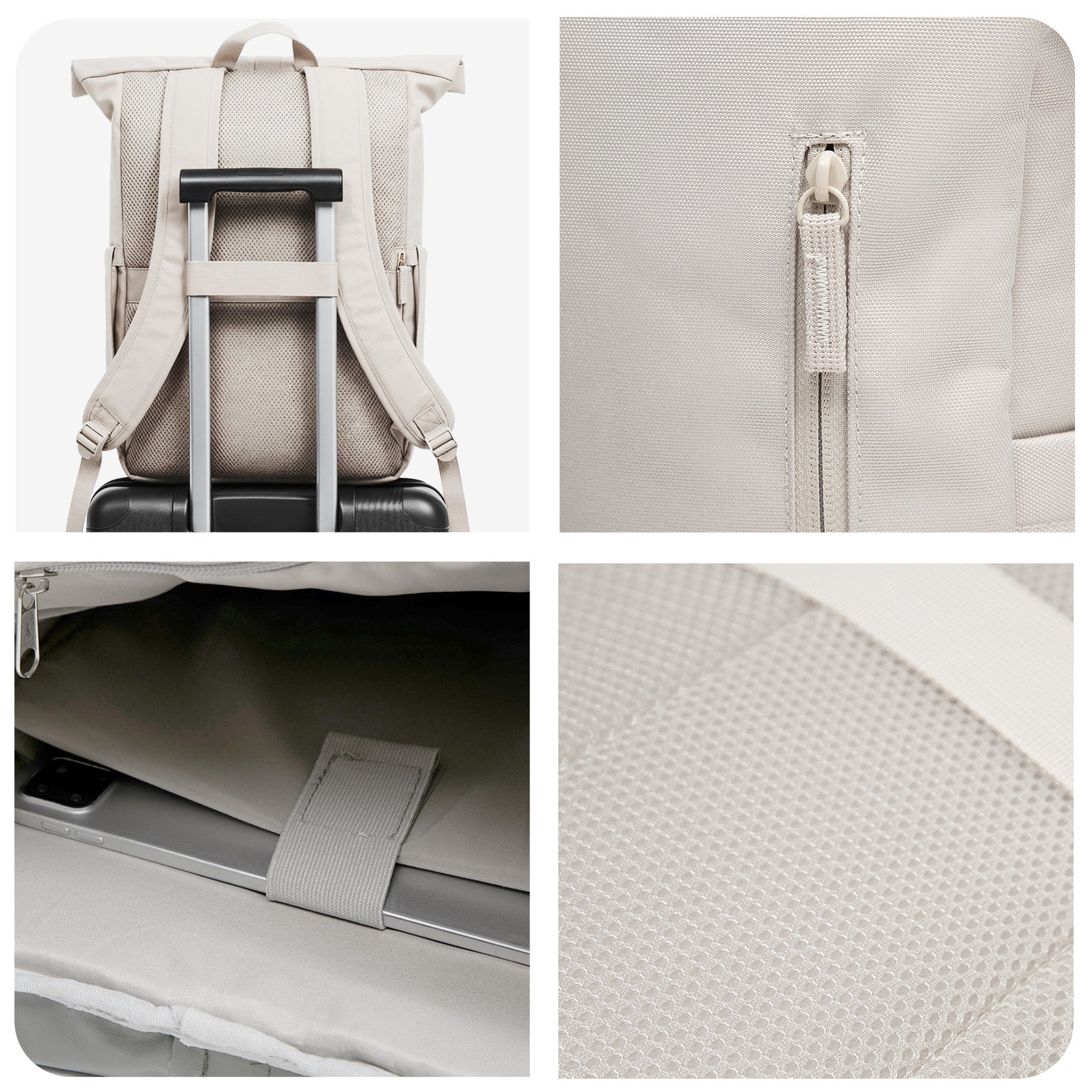 XL Rolltop Rugzak NALU 15"