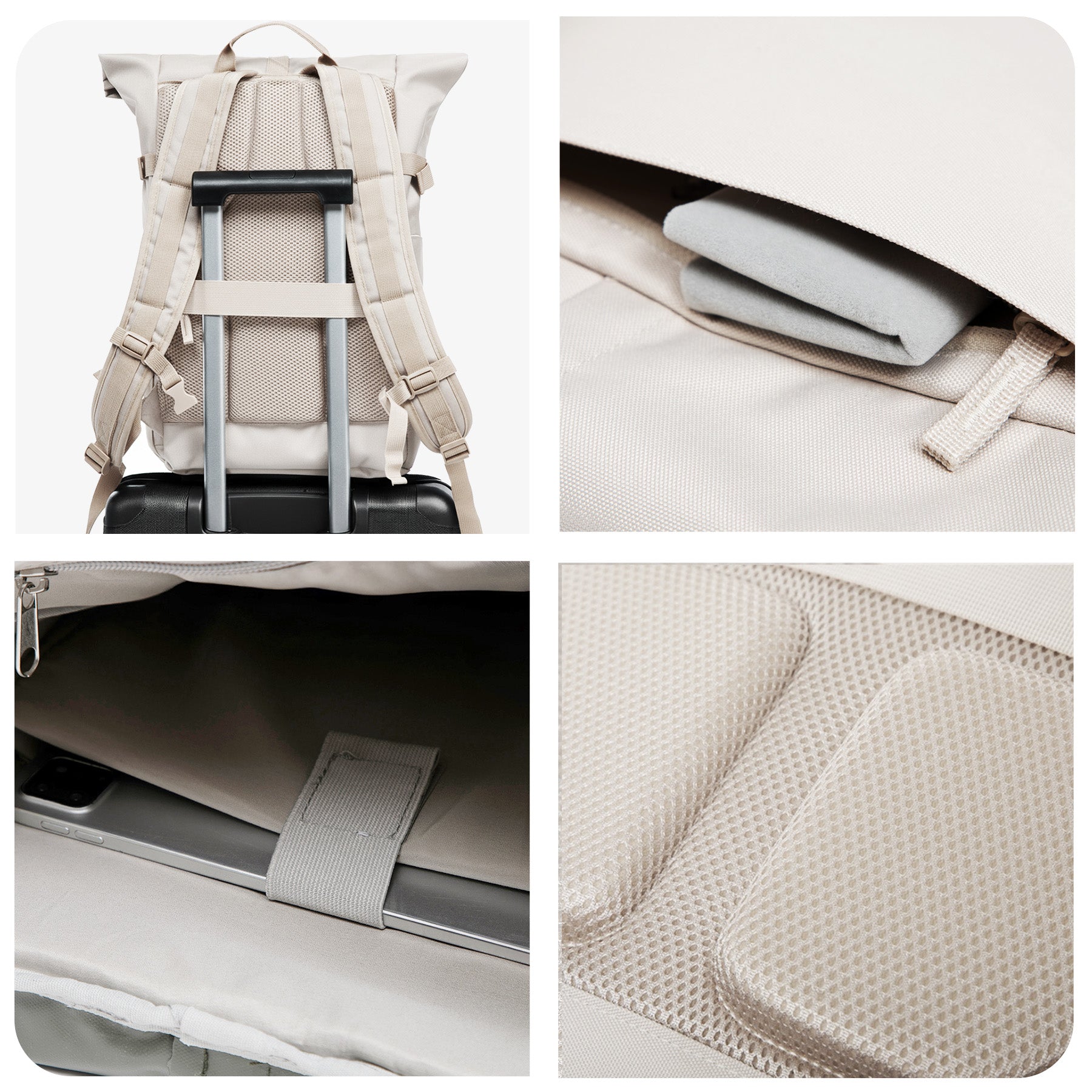 XL Rolltop Rugzak NALU 15"