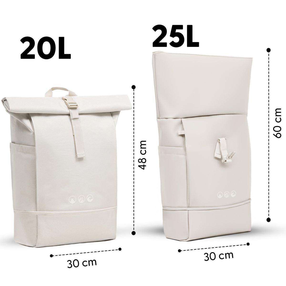 XL Rolltop Backpack NALU 15"