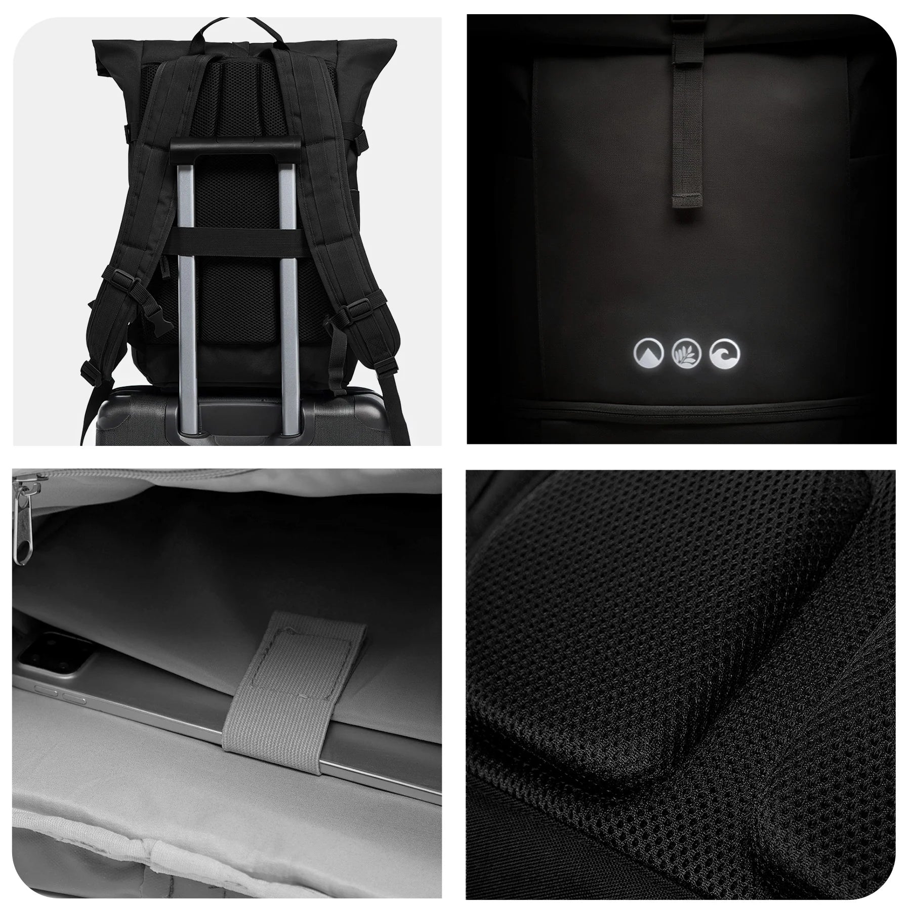 XL Rolltop Backpack NALU 15"