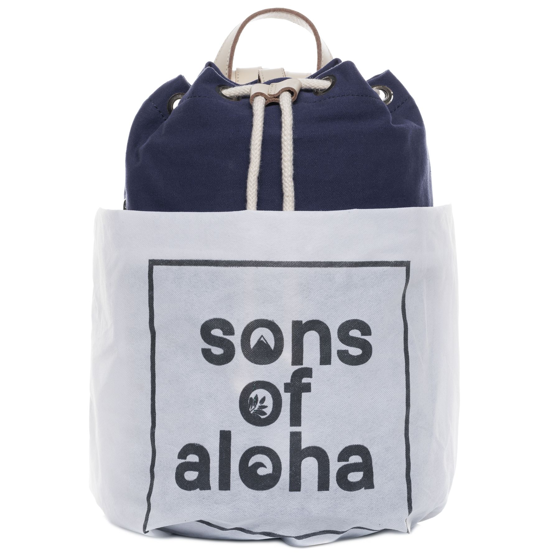 SONS OF ALOHA Seesack & Rucksack Canvas MALU rosa blau 34438