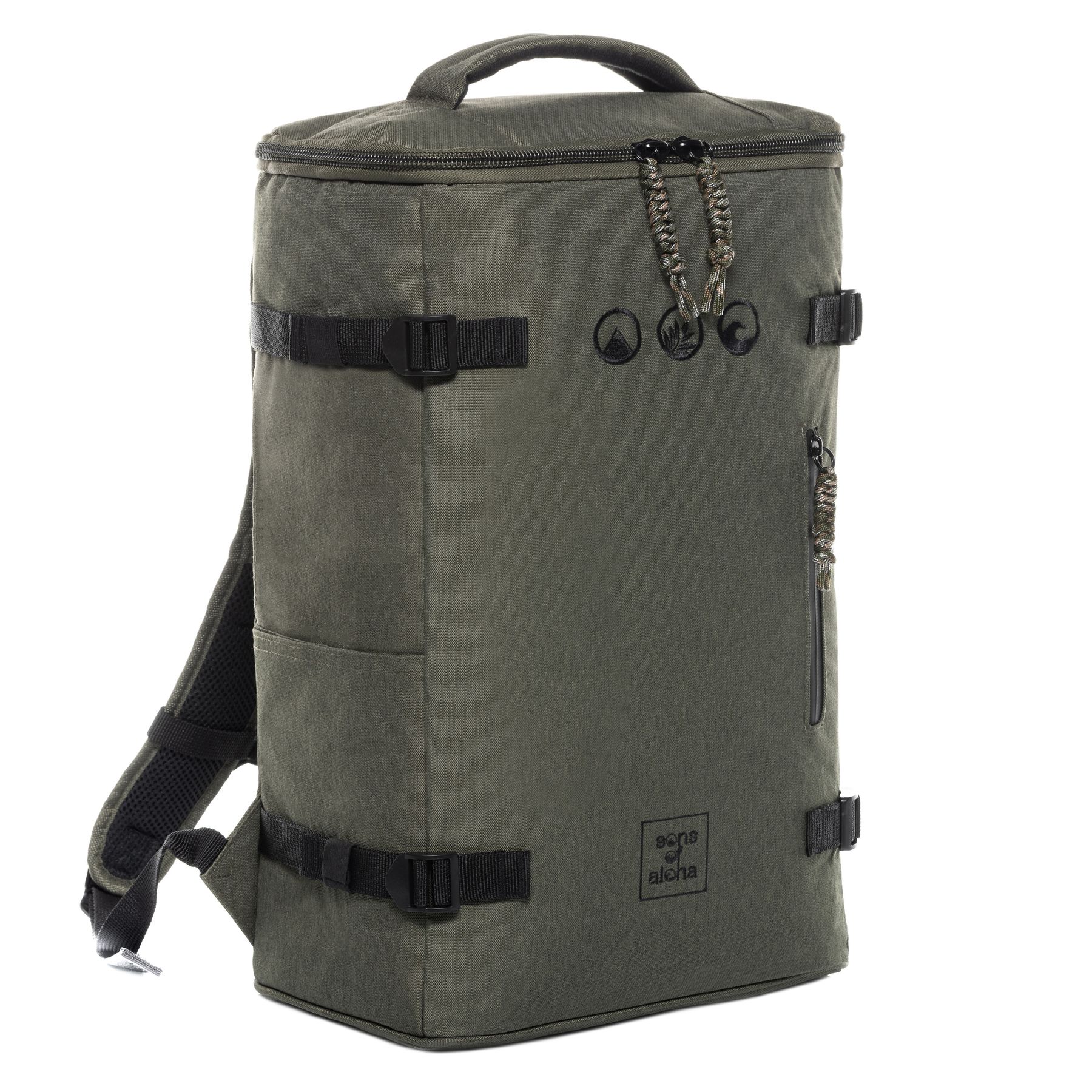 SOA-toploader SONS OF ALOHA RPET KOLOA olive 35867