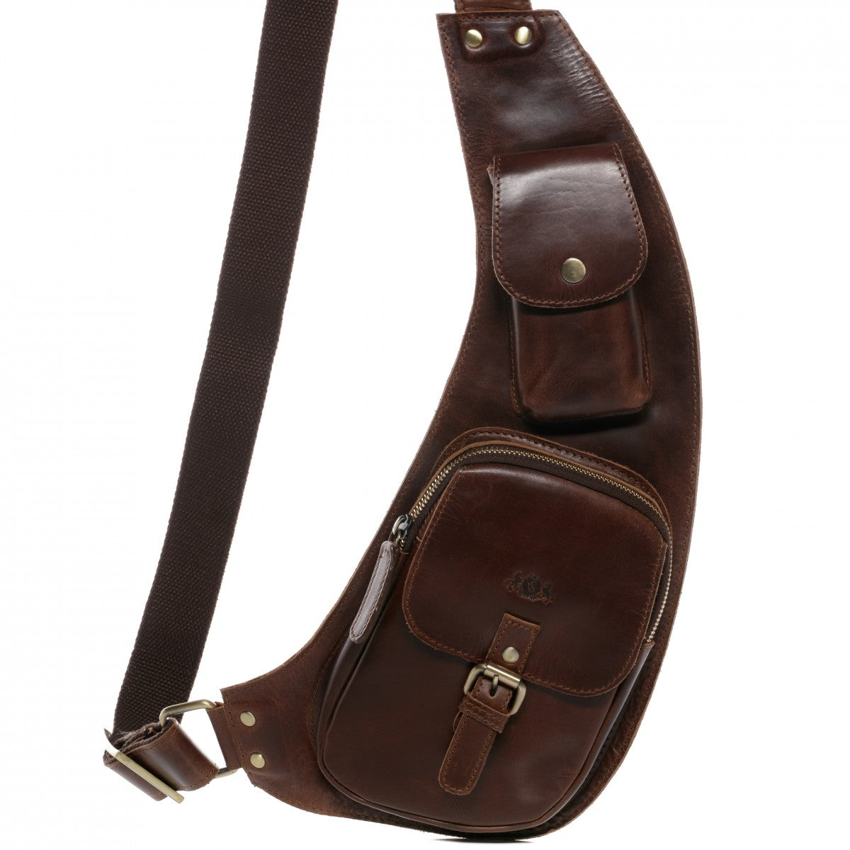 SID & VAIN Bauchtasche DUDLEY braun-cognac 12453
