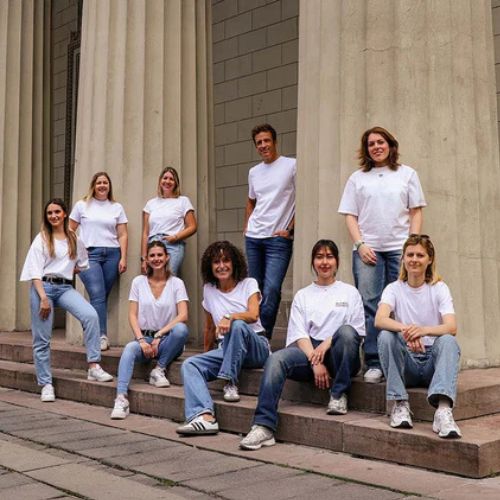 Teamfoto in Kopenhagen