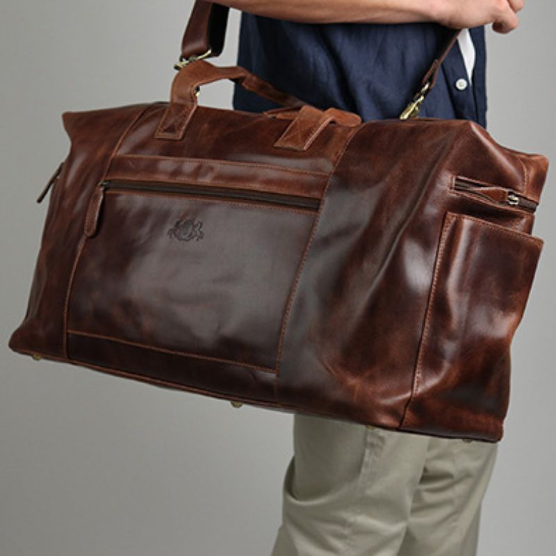 Sid and Vain Reisetasche Leder YALE