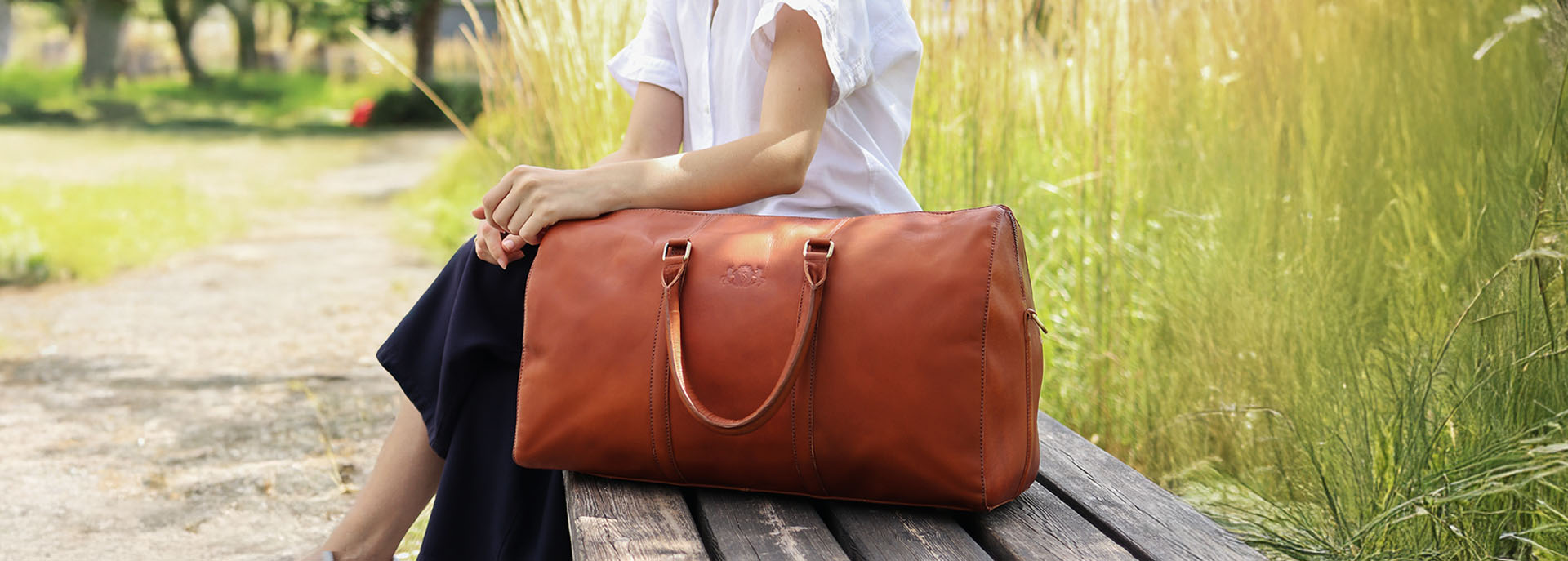 Weekender Damen Leder
