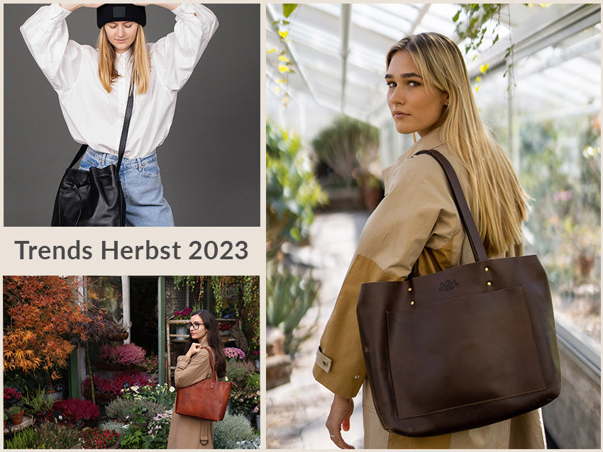 Herbsttrends Taschen 202  Handtasche und Beuteltasche