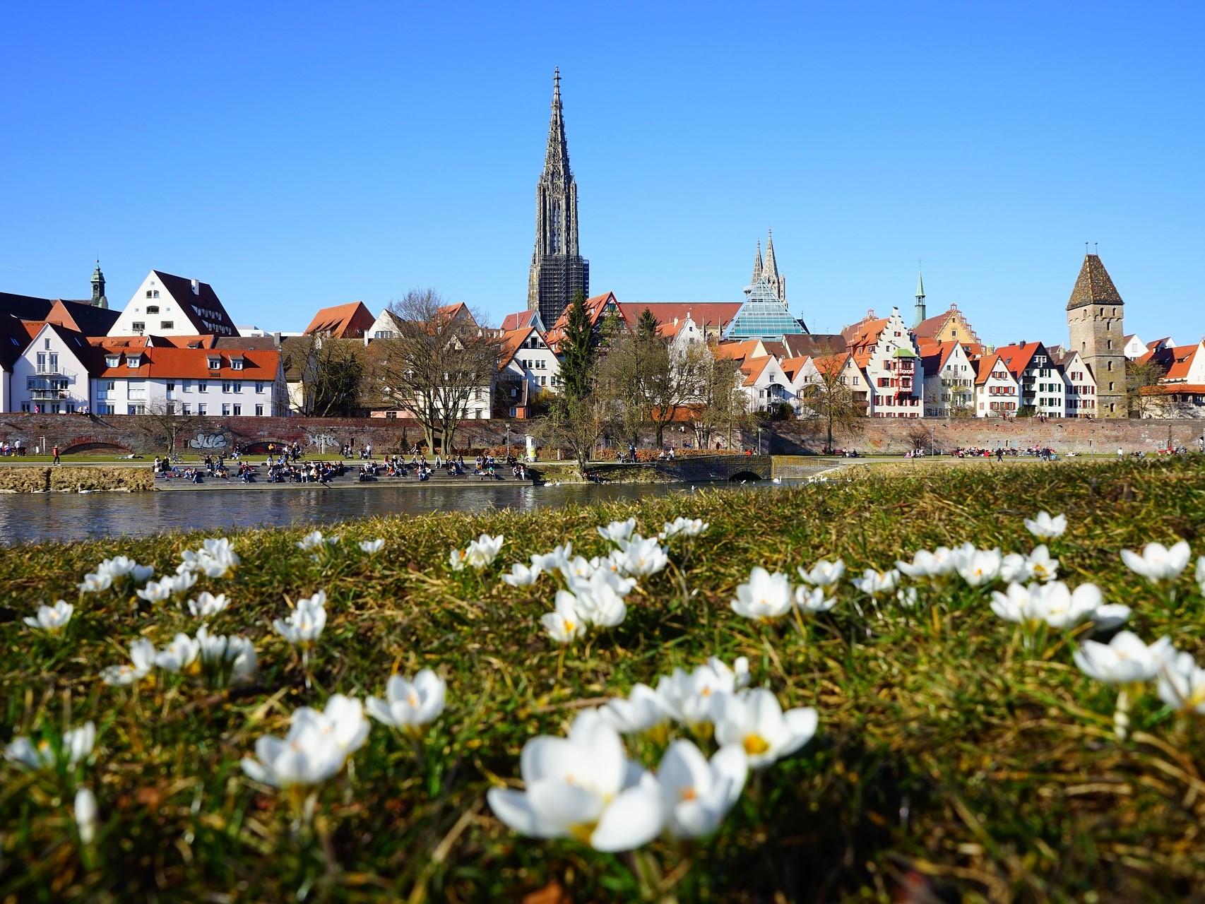Foto der Stadt Ulm und deren Dom