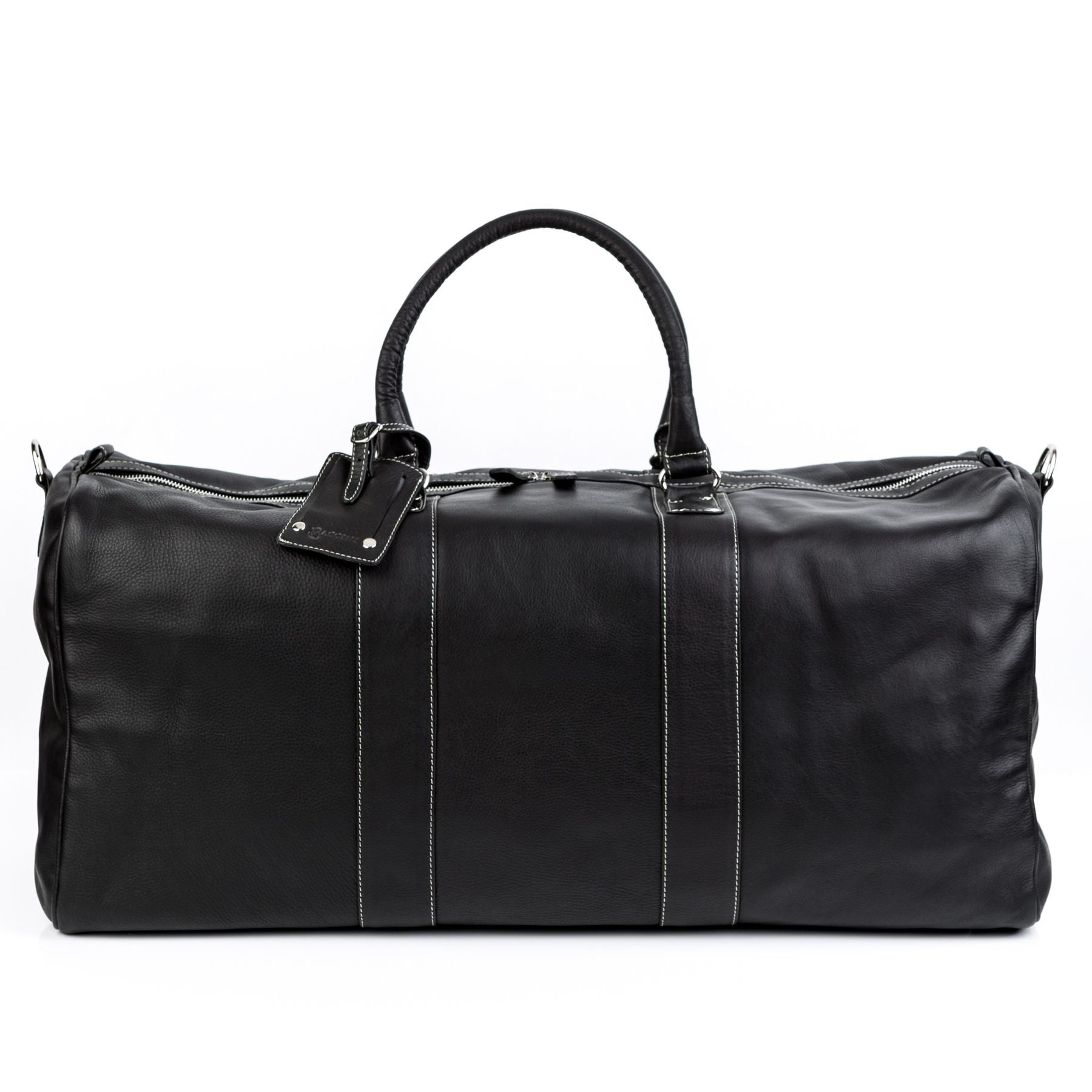 BACCINI Reisetasche groß Leder XXL TOBY schwarz 7181