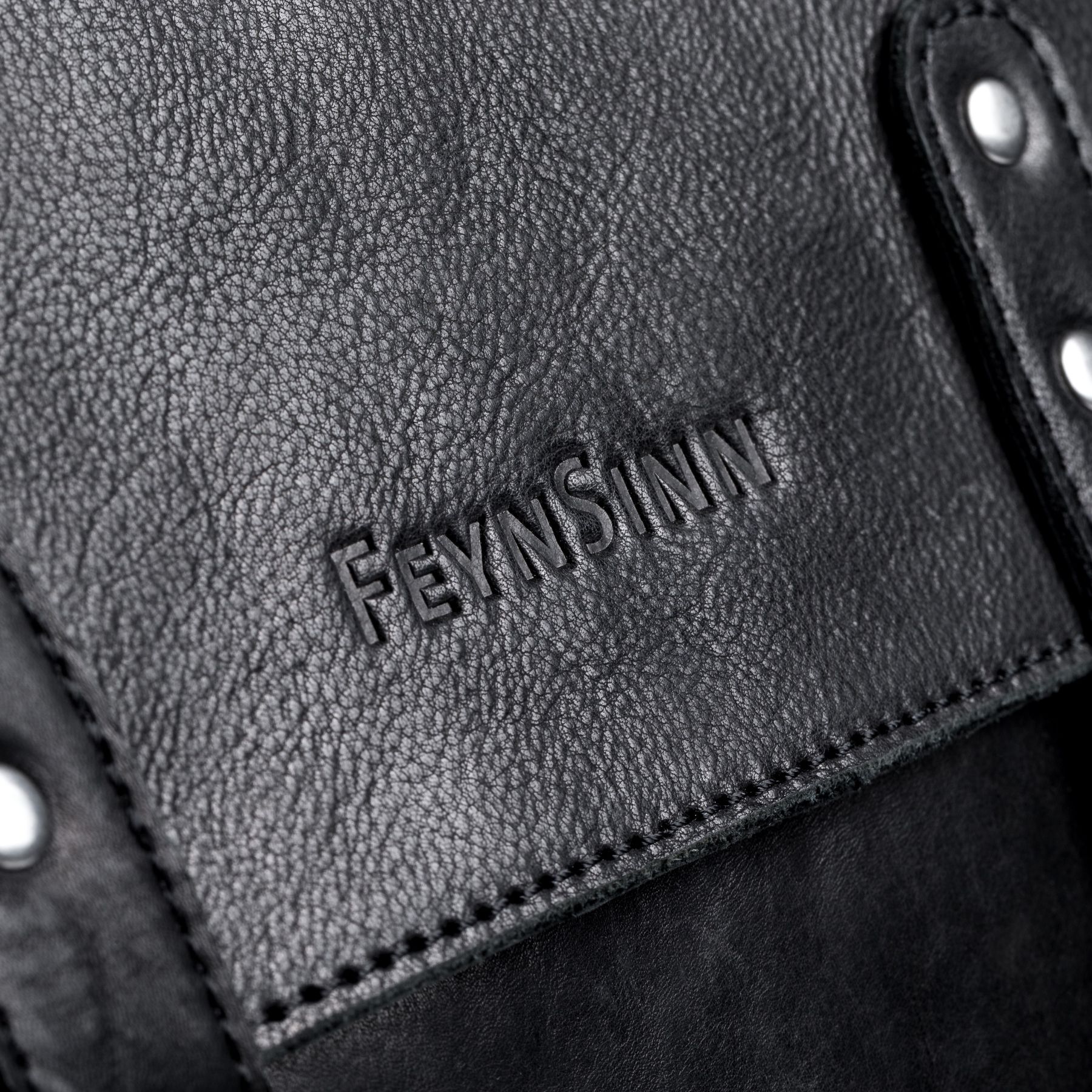 FEYNSINN BERLIN Rucksack Leder PHOENIX schwarz 10954