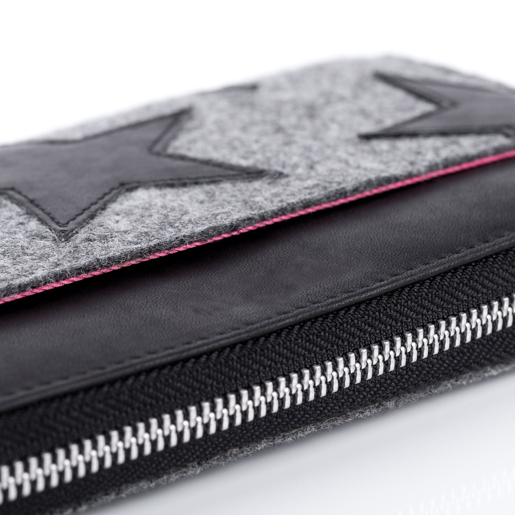 FEYNSINN BERLIN Portemonnaie STARS felt-schwarz 11085