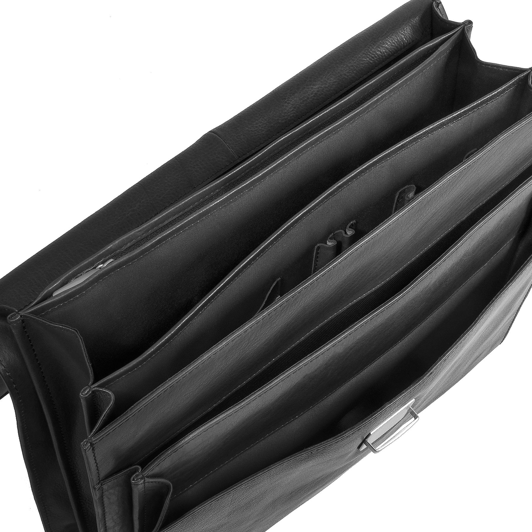 FEYNSINN BERLIN Aktentasche Leder XL EMILIO schwarz 11167