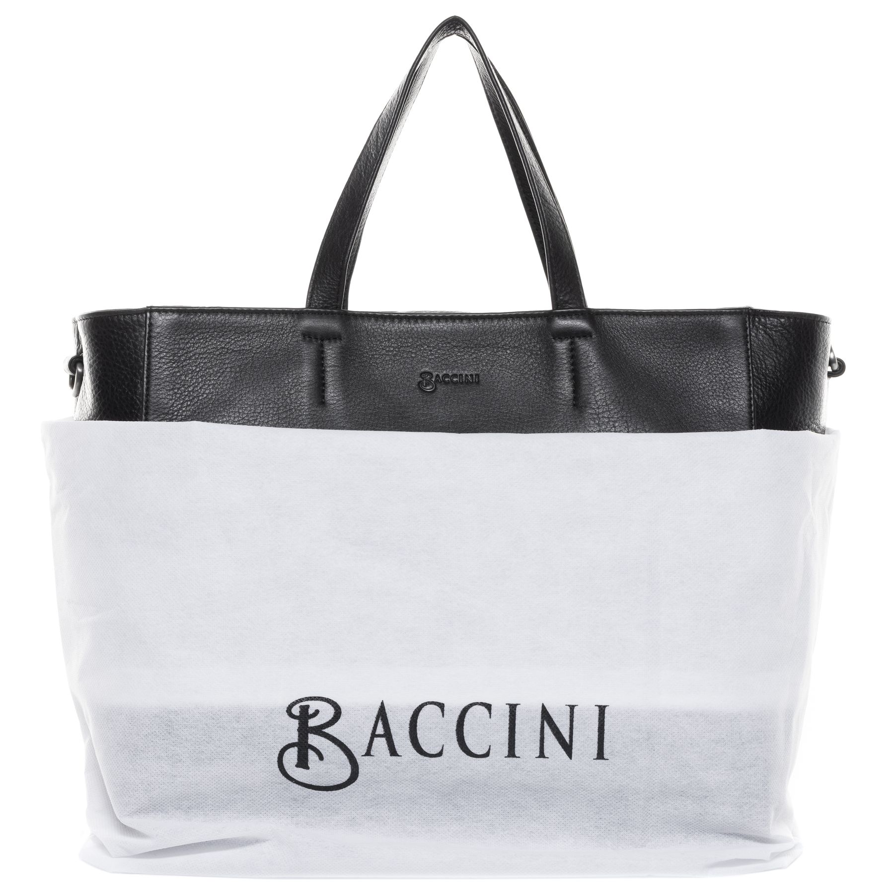 BACCINI Handtasche Leder RENA in beige taupe oder schwarz 36735