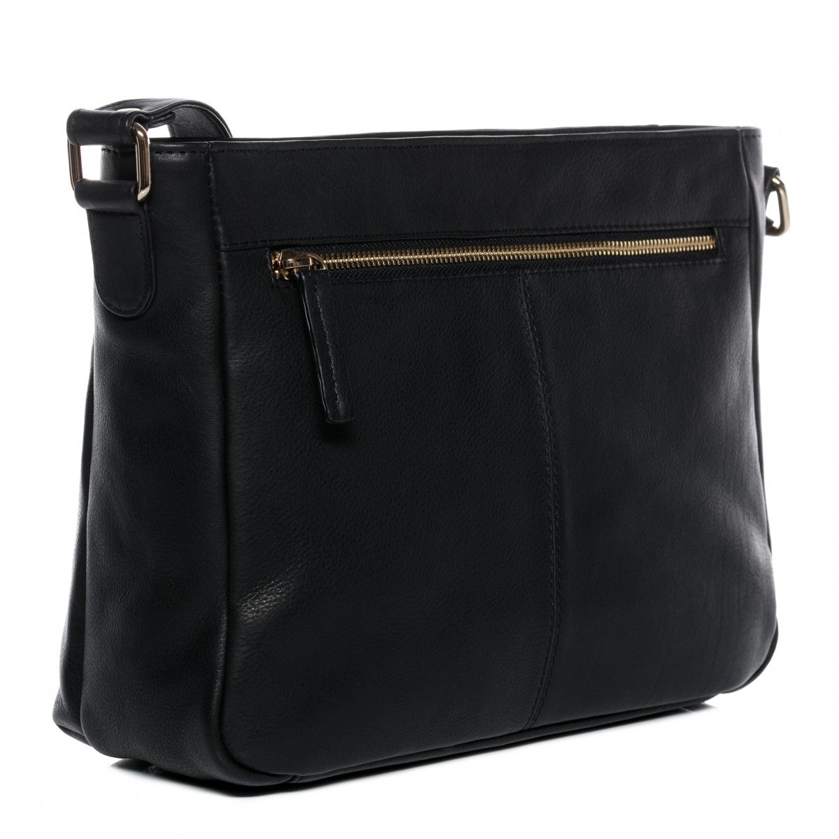 BACCINI Schultertasche Leder & Umhängetasche Leder EMELIE schwarz 12524