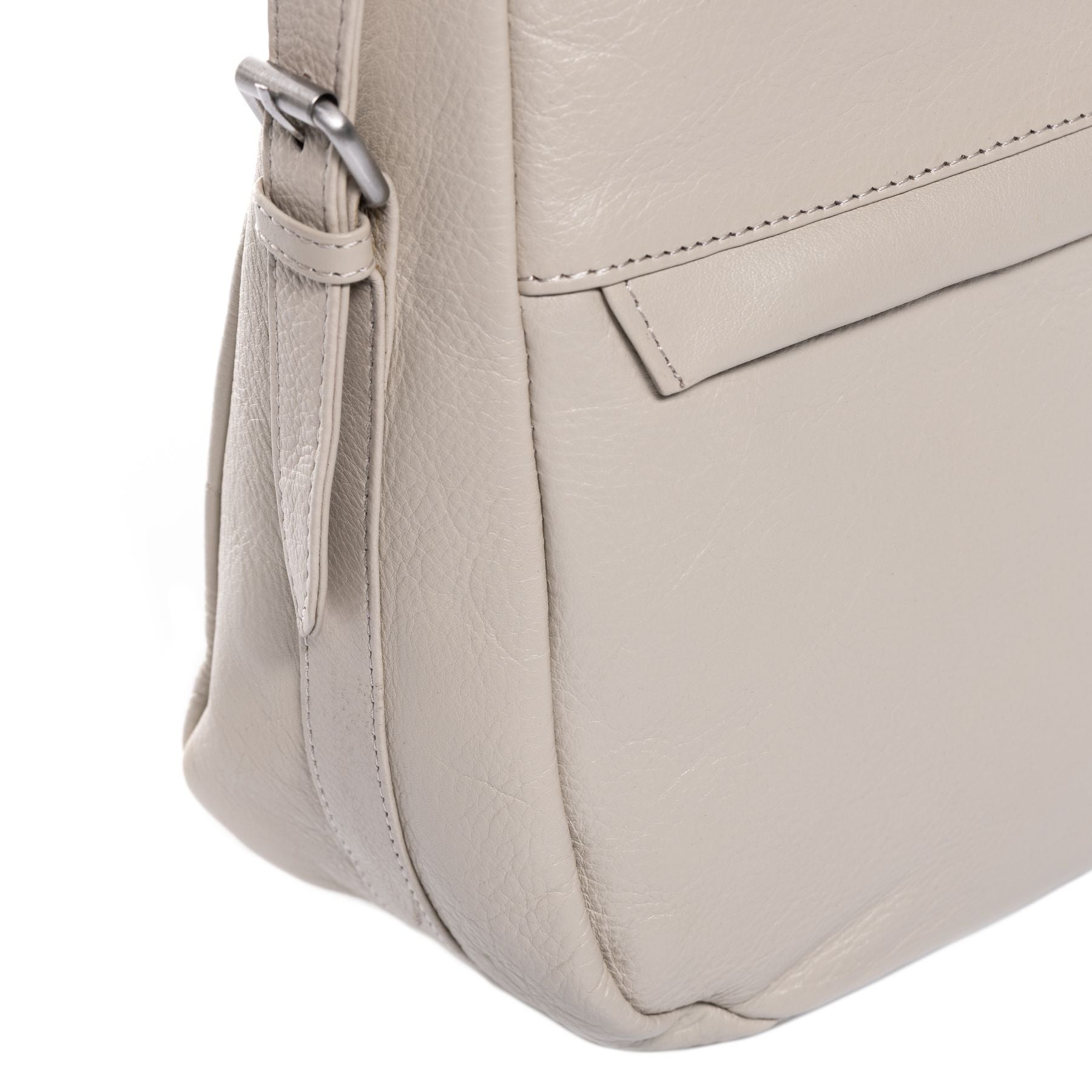 BACCINI Schultertasche Leder ROSA in beige taupe oder schwarz 36657