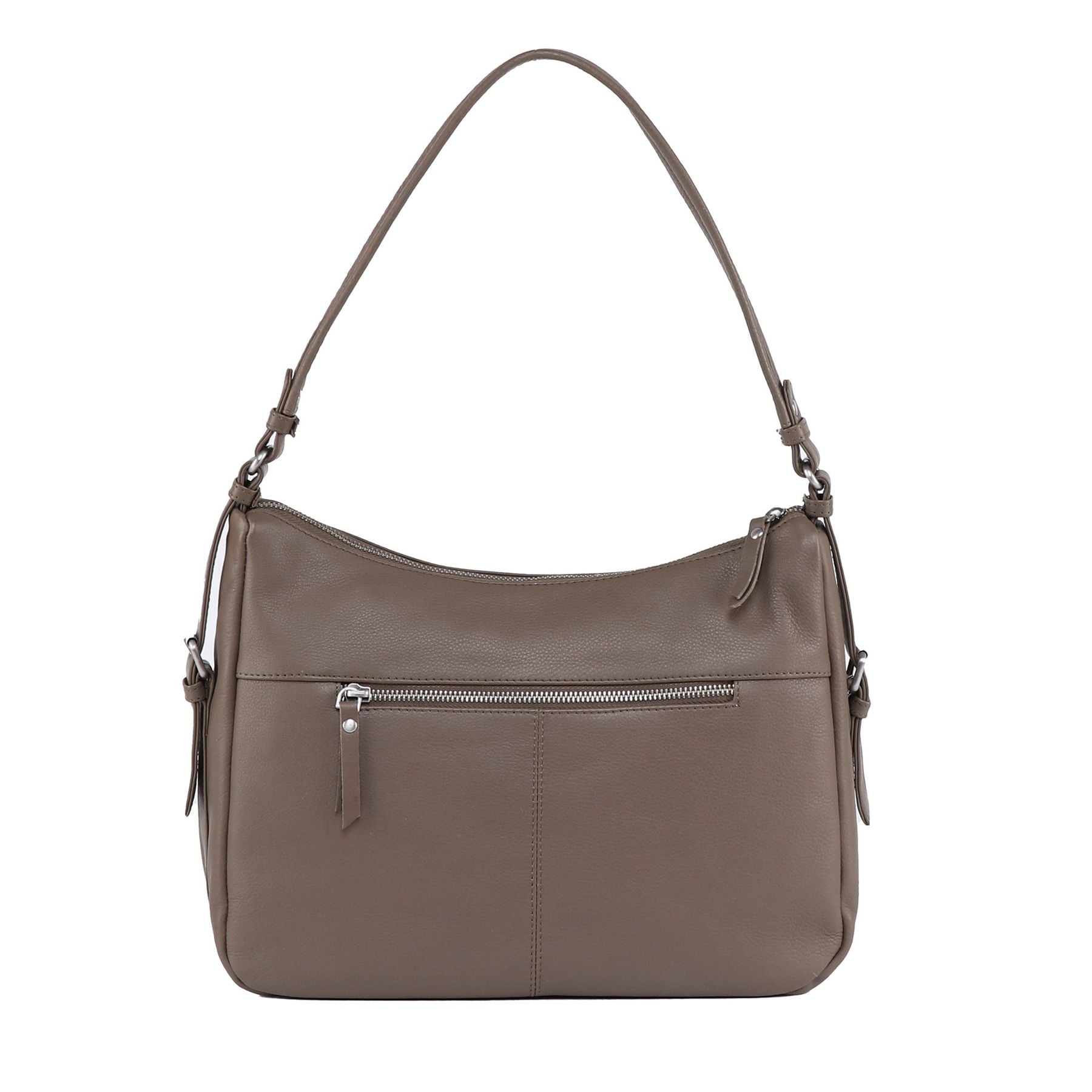 BACCINI Schultertasche Leder ROSA  in beige, taupe oder schwarz 3