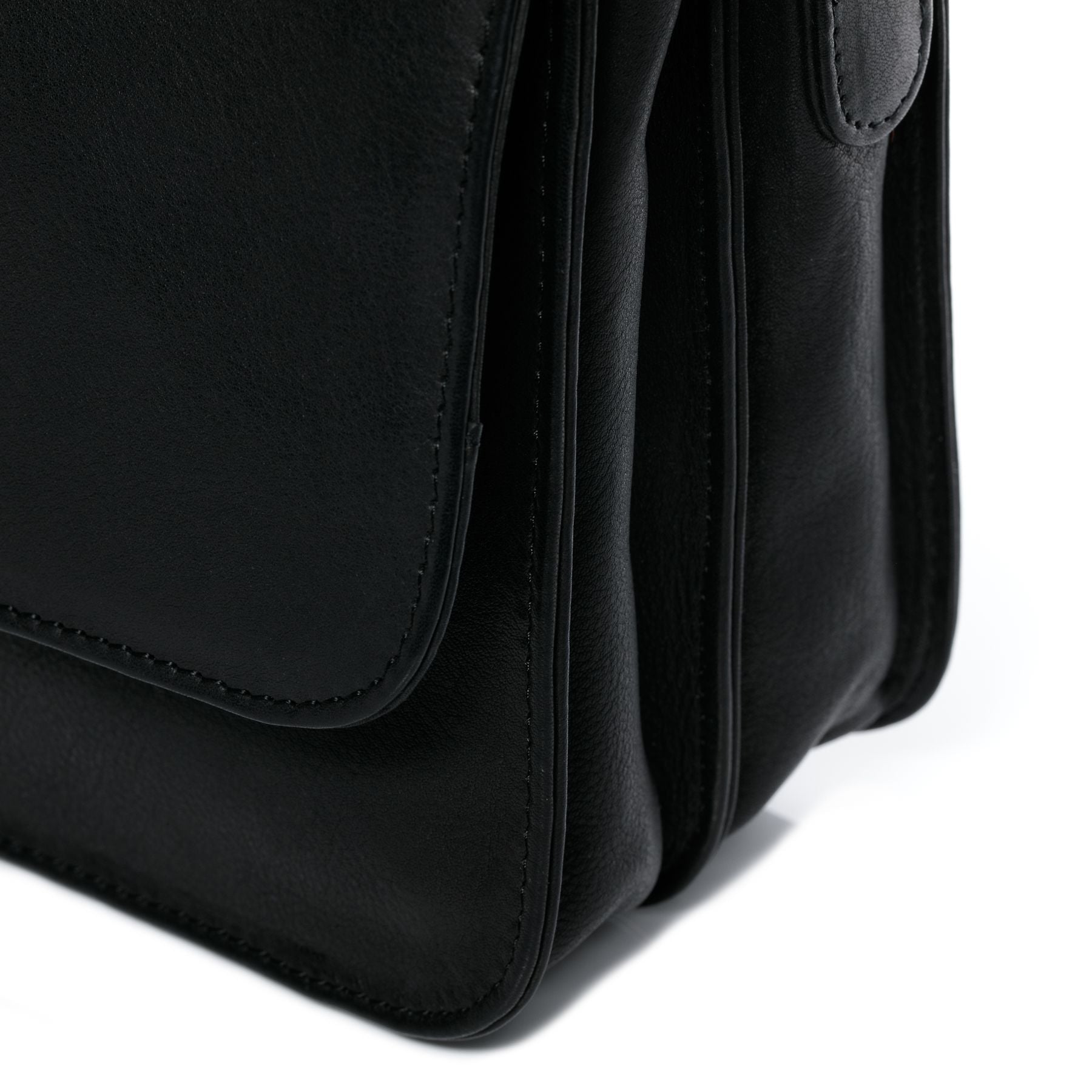 BACCINI Schultertasche Leder & Umhängetasche Leder ELA schwarz 13996